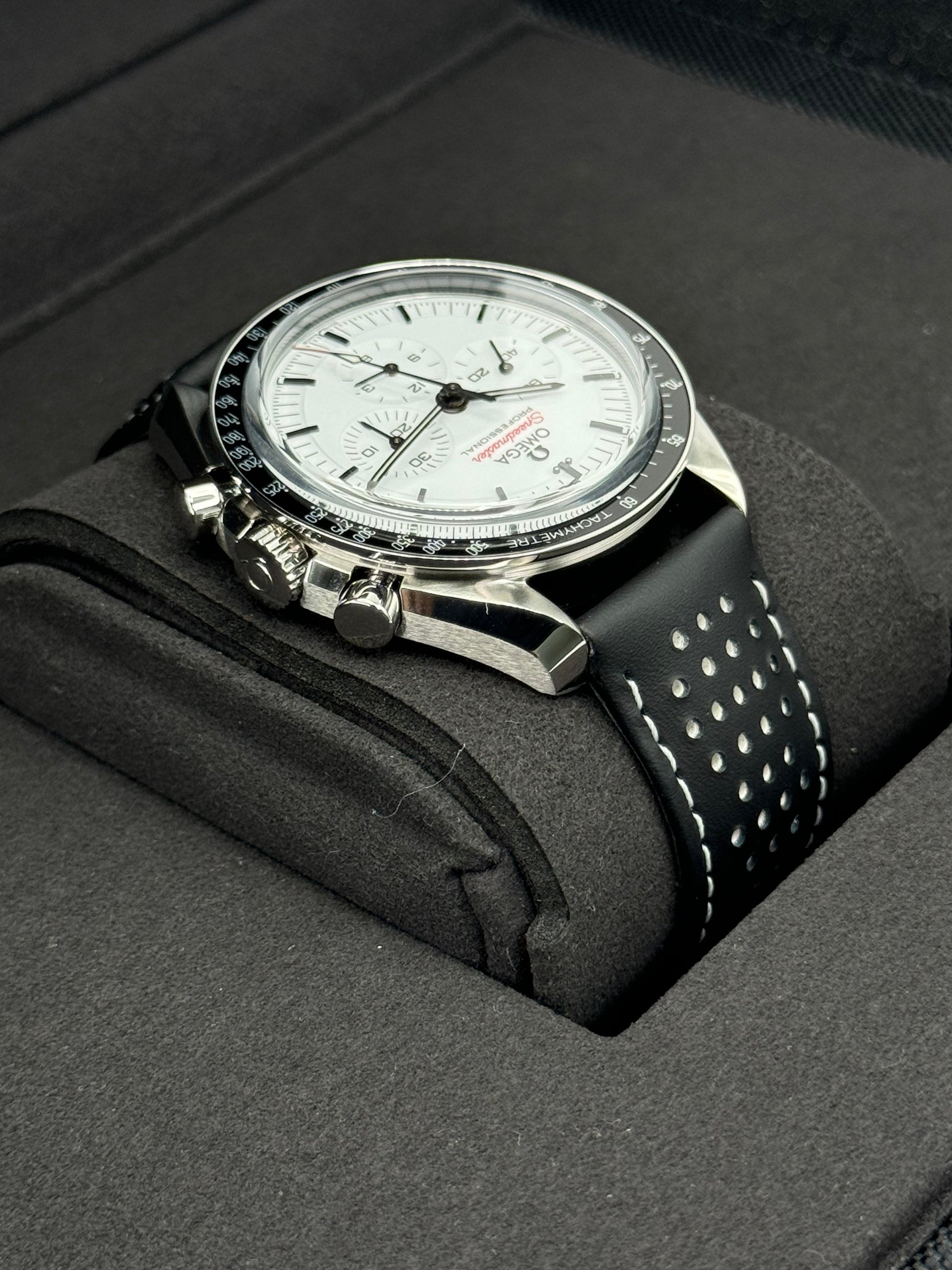 NEW 2024 Omega Speedmaster Professional 42mm 31032425004002 White Dial - MyWatchLLC