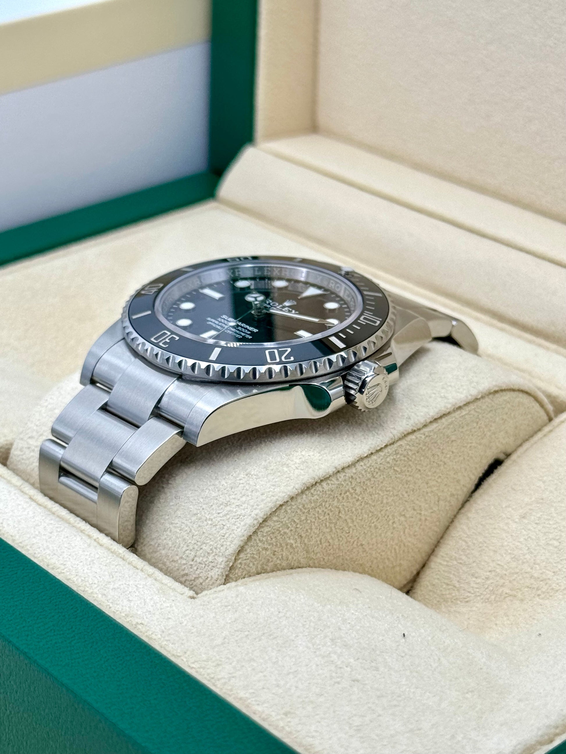 NEW 2024 Submariner 41mm 124060 Stainless Steel Black Dial - MyWatchLLC