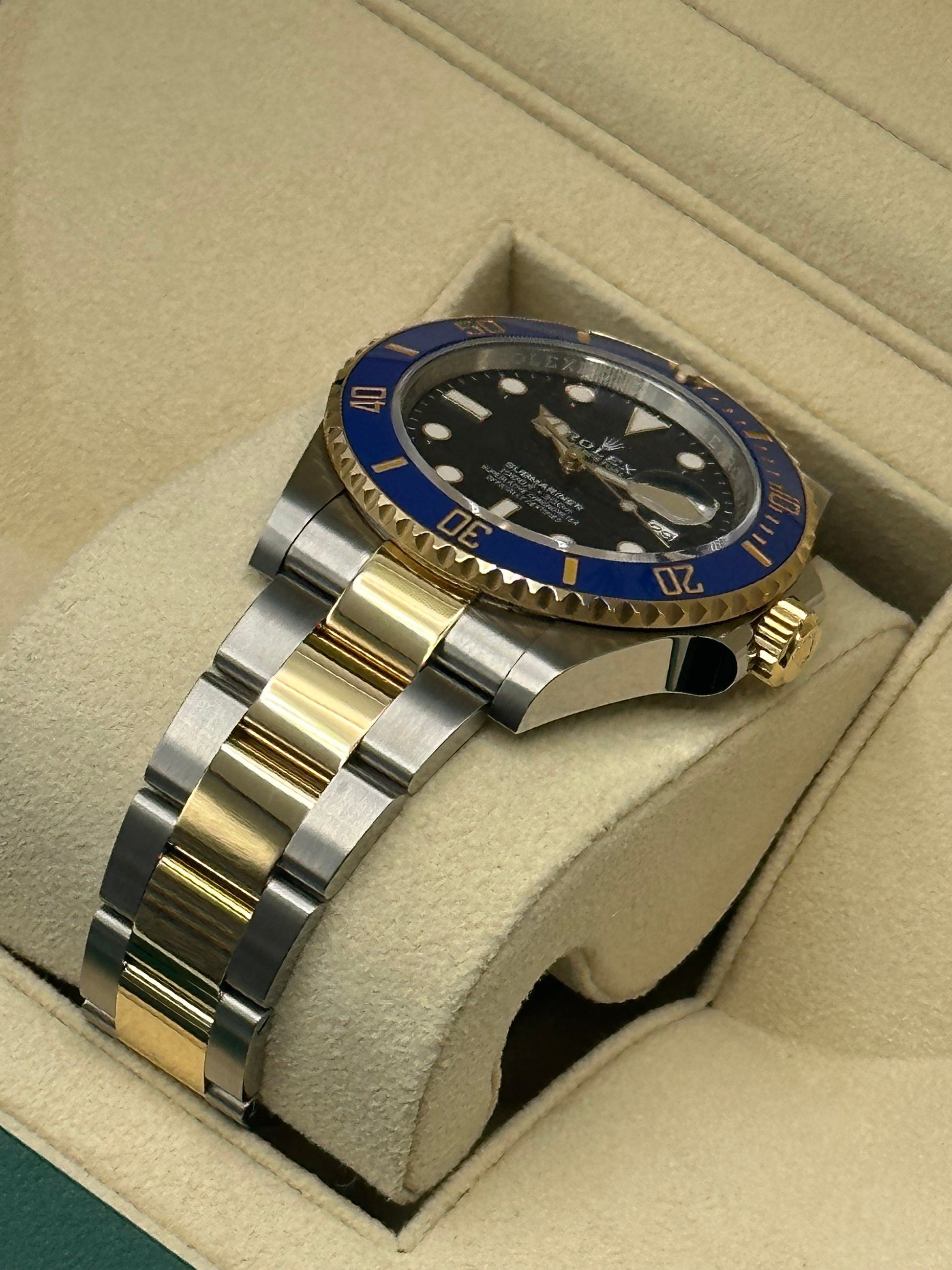 2023 Rolex Submariner Date “Bluesyâ€?41mm 126613LB Two-Tone Blue Dial - MyWatchLLC