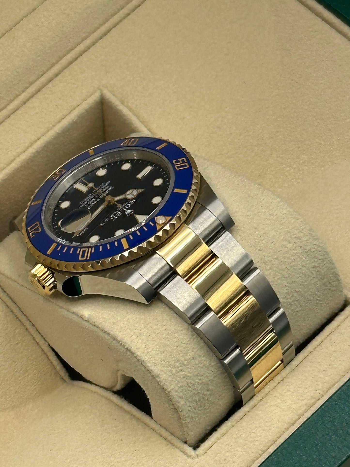 2023 Rolex Submariner Date “Bluesyâ€?41mm 126613LB Two-Tone Blue Dial - MyWatchLLC