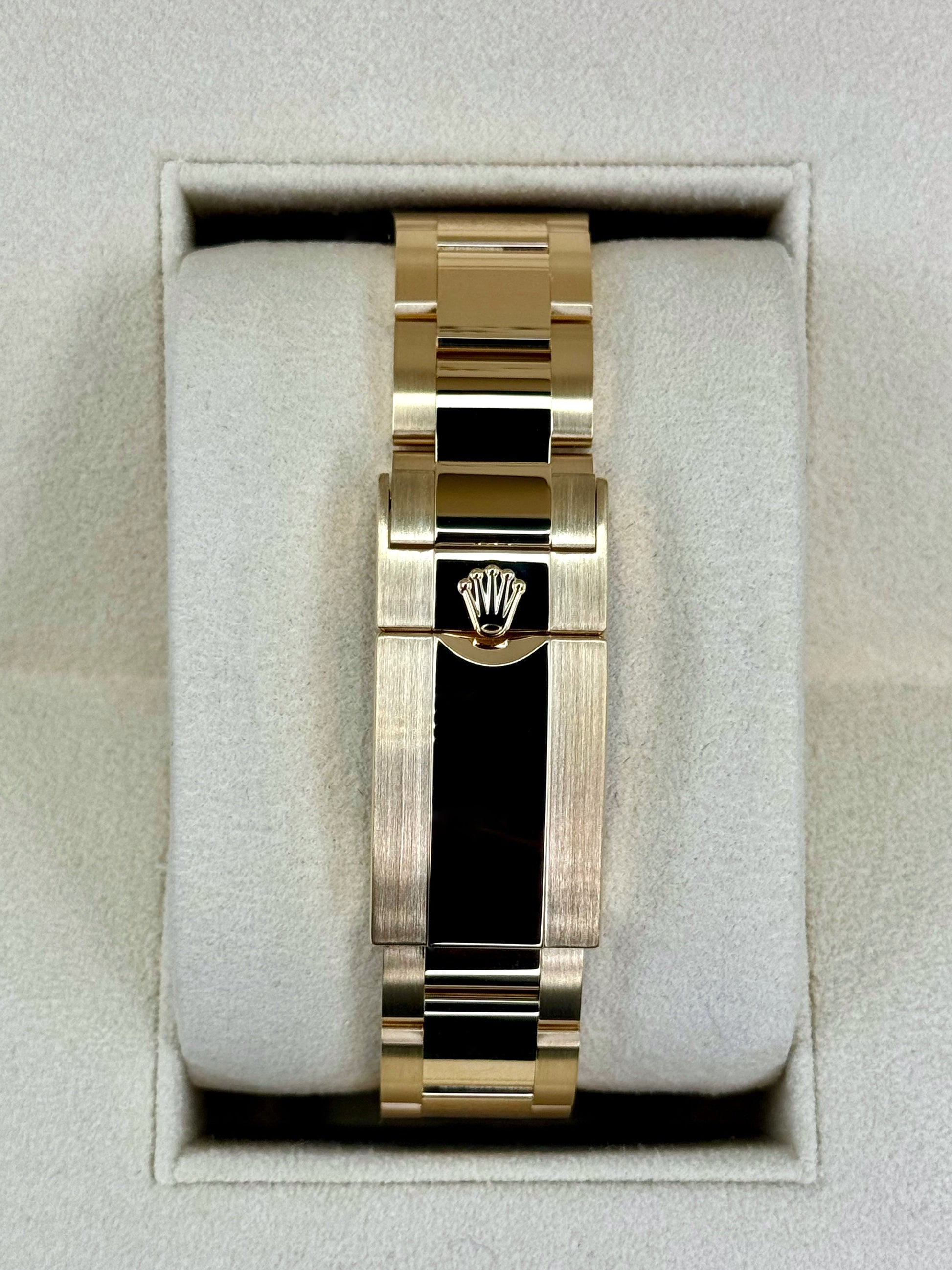 NEW 2023 Rolex Daytona 40mm 116508 Yellow Gold Meteorite Dial - MyWatchLLC