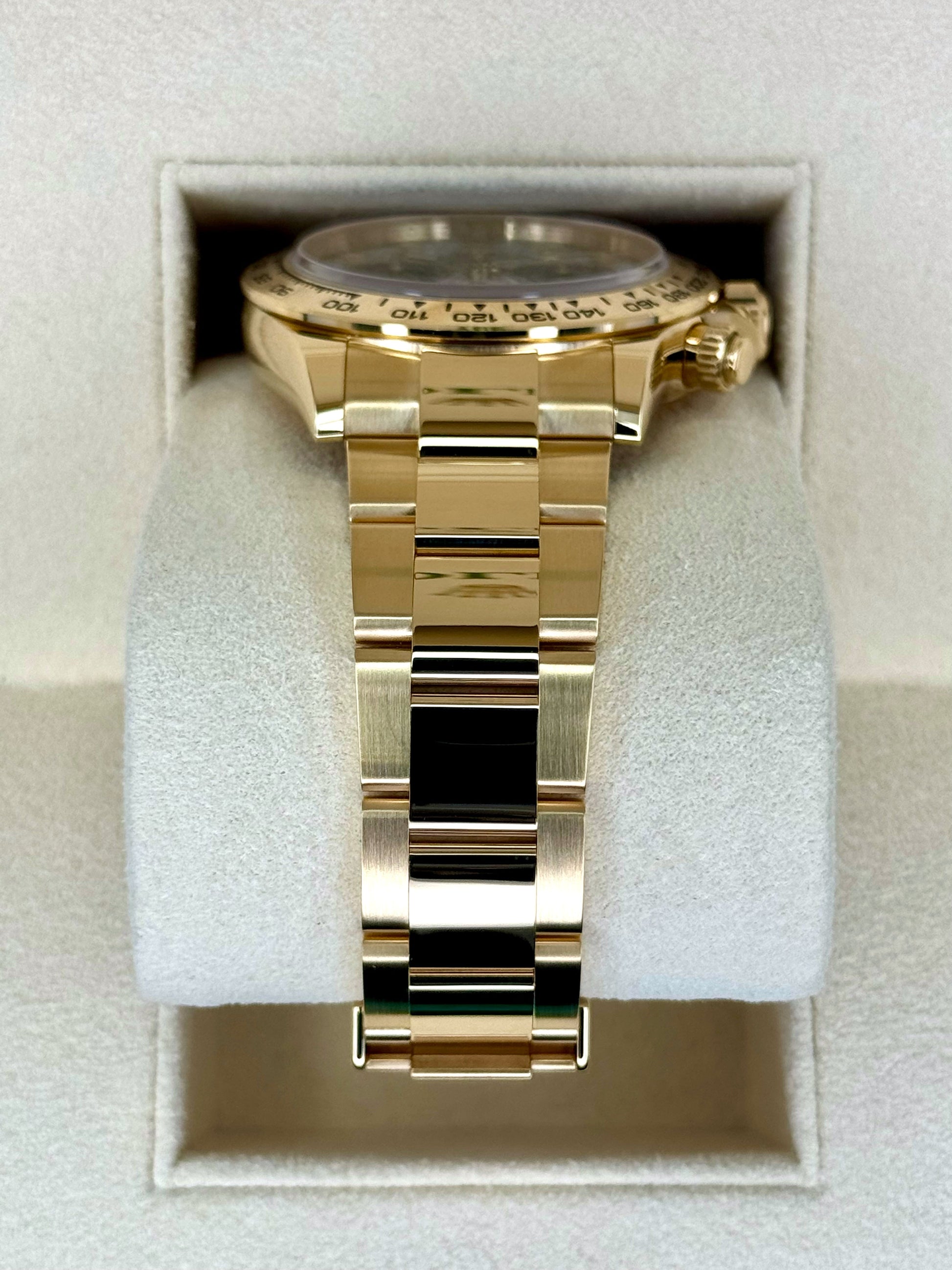 NEW 2023 Rolex Daytona 40mm 116508 Yellow Gold Meteorite Dial - MyWatchLLC