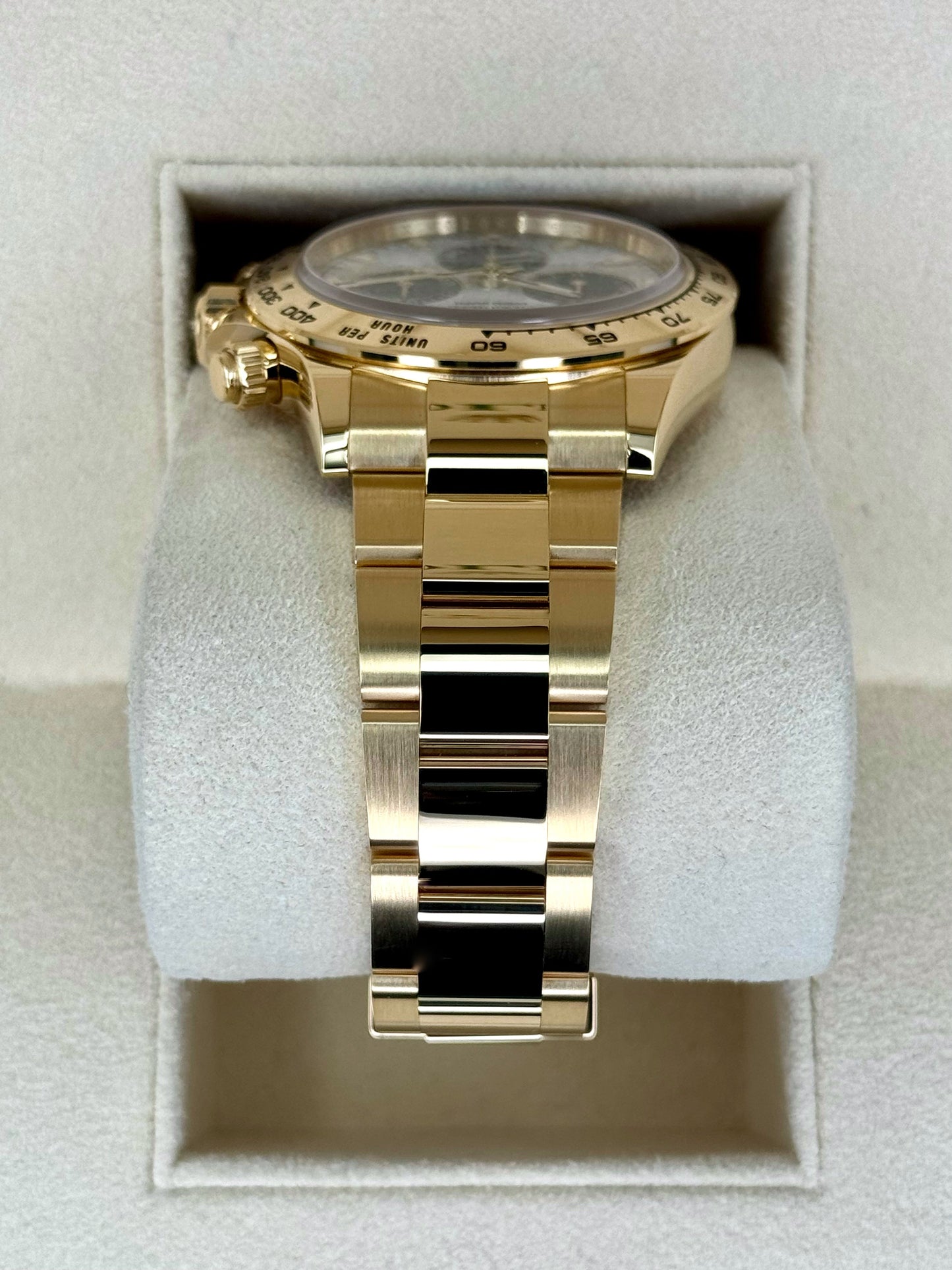 NEW 2023 Rolex Daytona 40mm 116508 Yellow Gold Meteorite Dial - MyWatchLLC