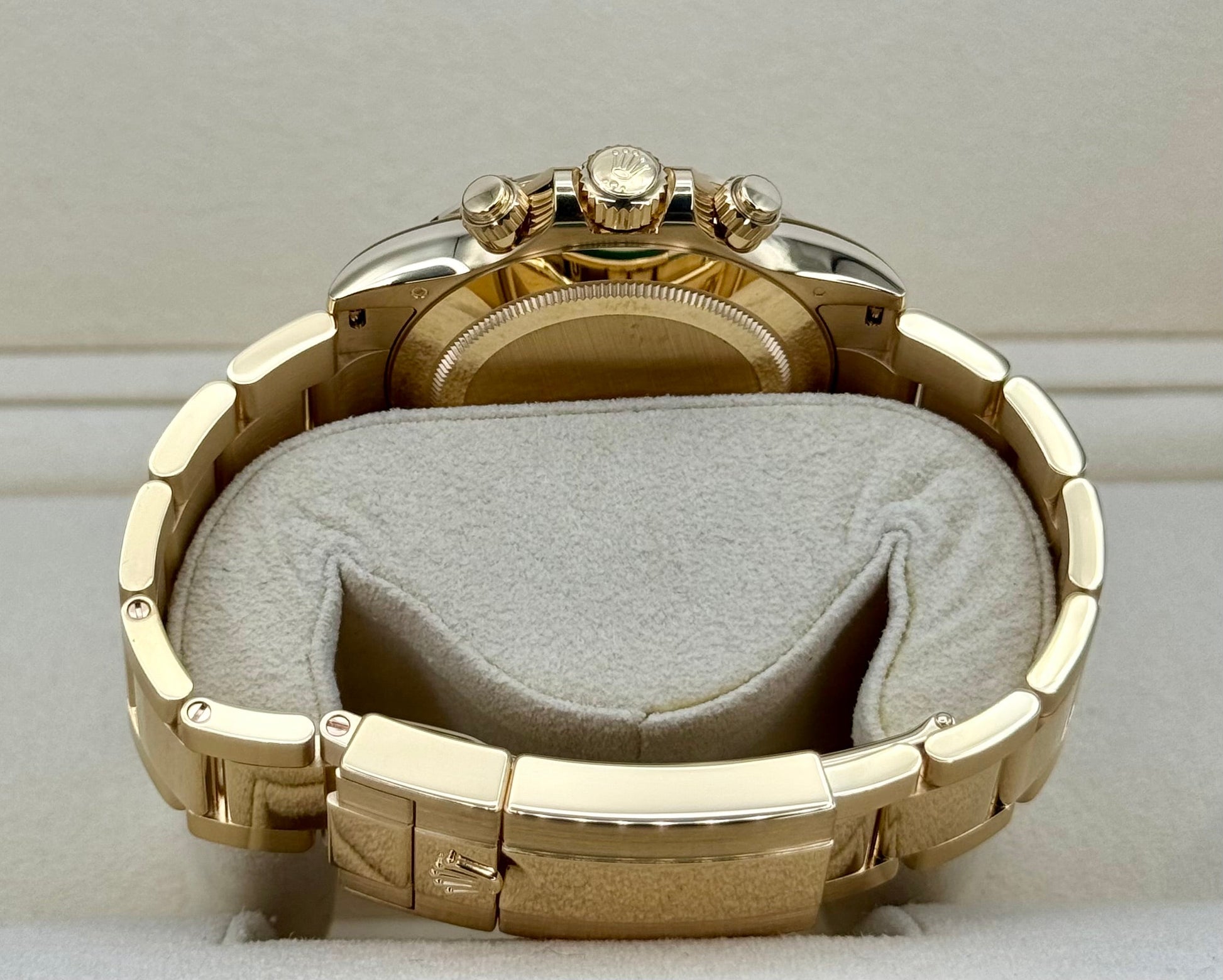 NEW 2023 Rolex Daytona 40mm 116508 Yellow Gold Meteorite Dial - MyWatchLLC