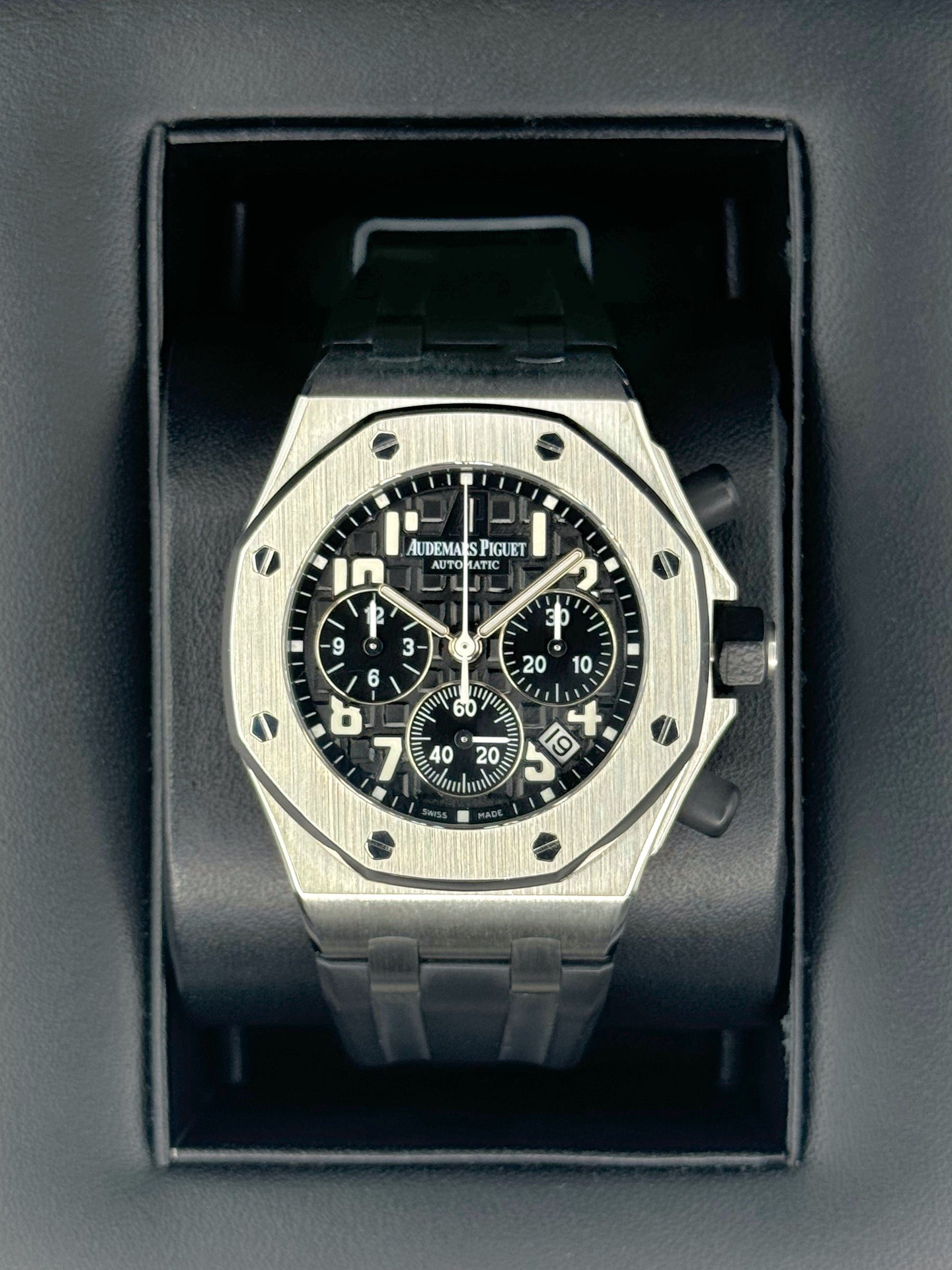 2010 Audemars Piguet Royal Oak Offshore 37mm 26283ST Black Dial - MyWatchLLC