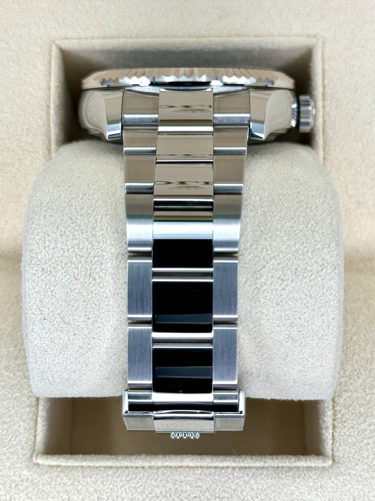 2022 Rolex Sky-Dweller 42mm 326934 Stainless Steel Oyster Blue Dial - MyWatchLLC