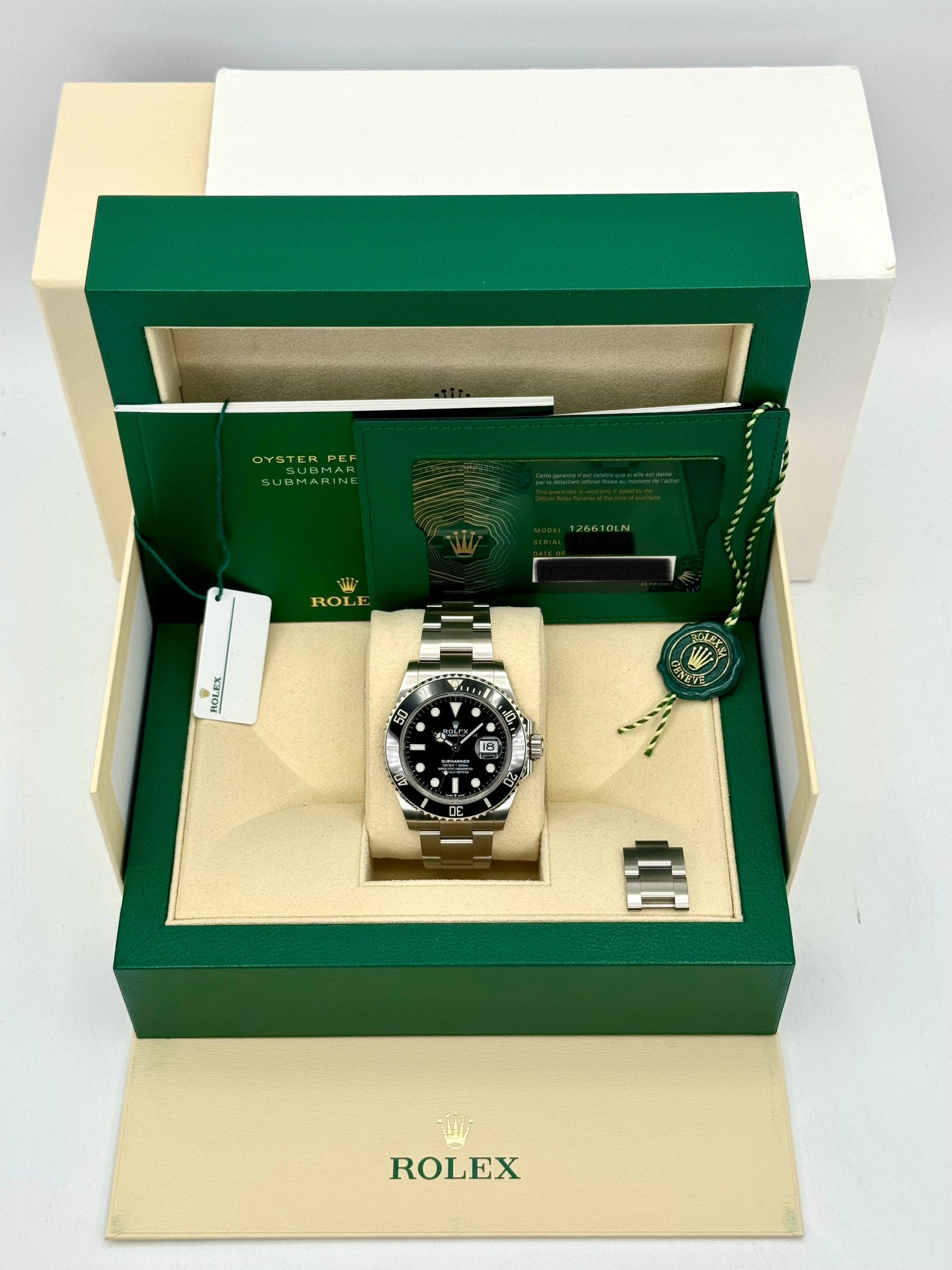 2021 Rolex Submariner 41mm 126610LN Stainless Steel Black Dial - MyWatchLLC