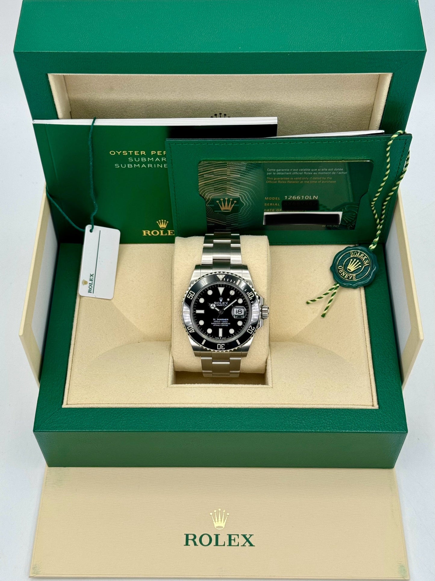 2021 Rolex Submariner 41mm 126610LN Stainless Steel Black Dial - MyWatchLLC