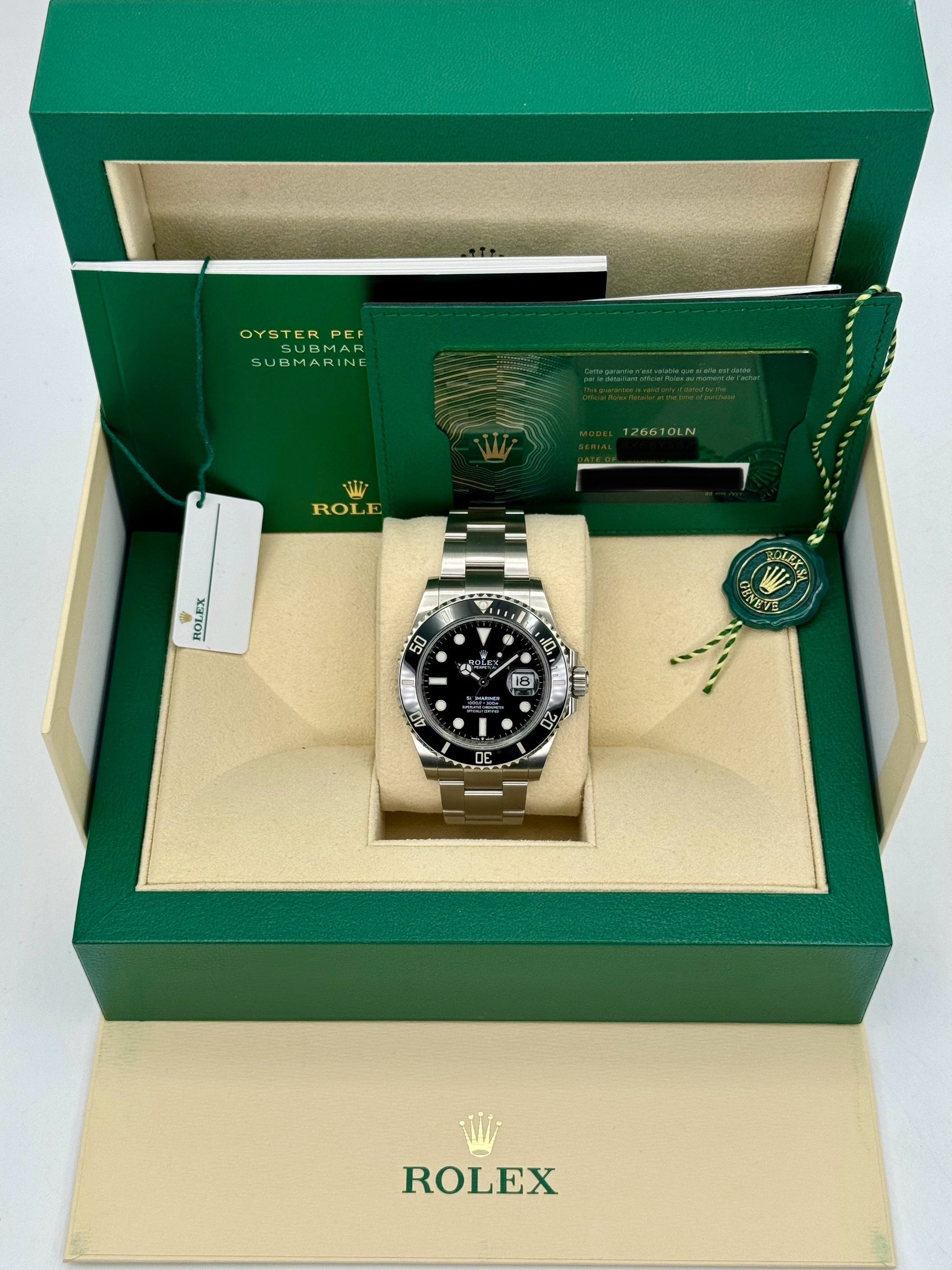 2021 Rolex Submariner 41mm 126610LN Stainless Steel Black Dial - MyWatchLLC