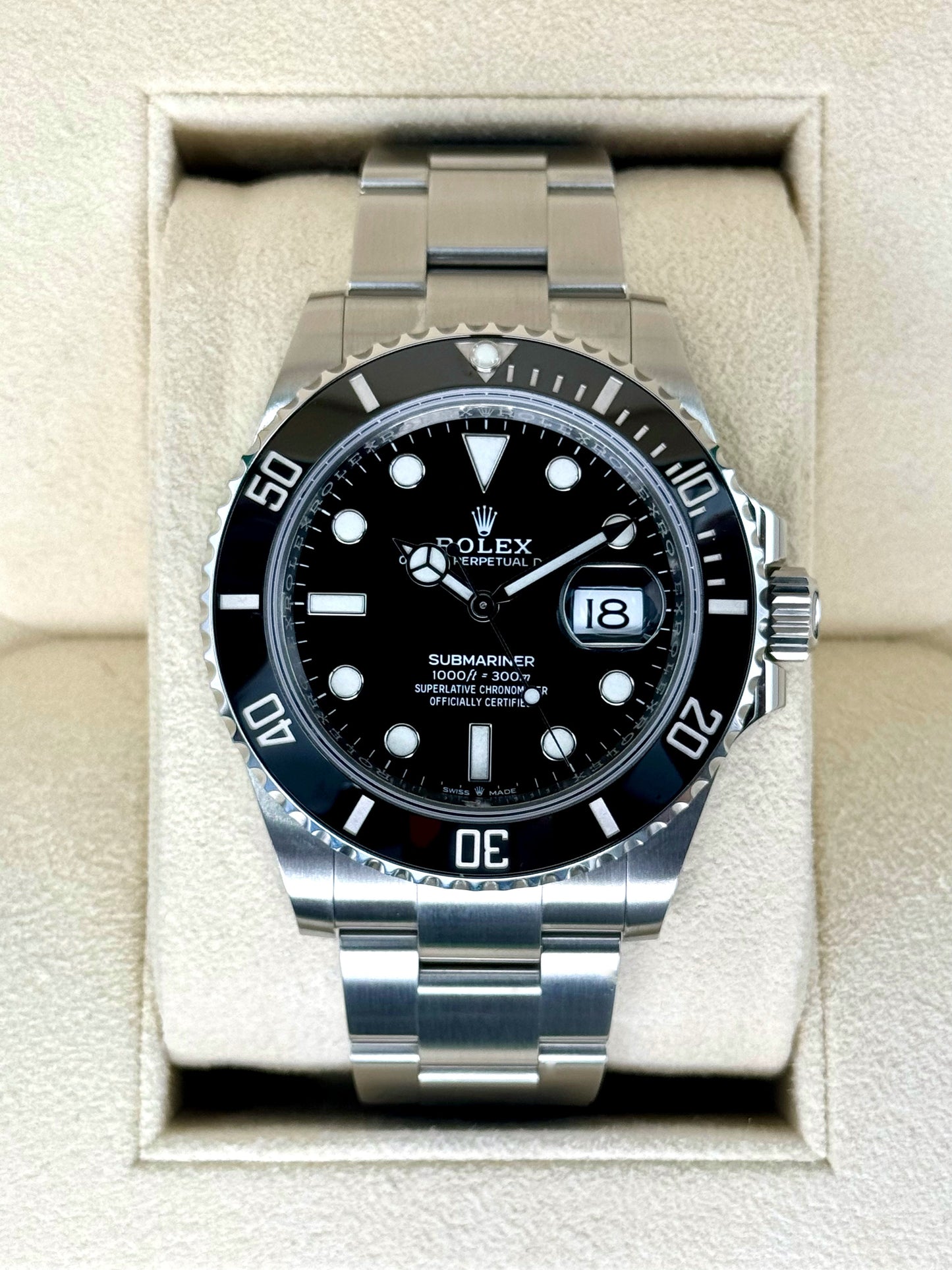 2021 Rolex Submariner 41mm 126610LN Stainless Steel Black Dial - MyWatchLLC
