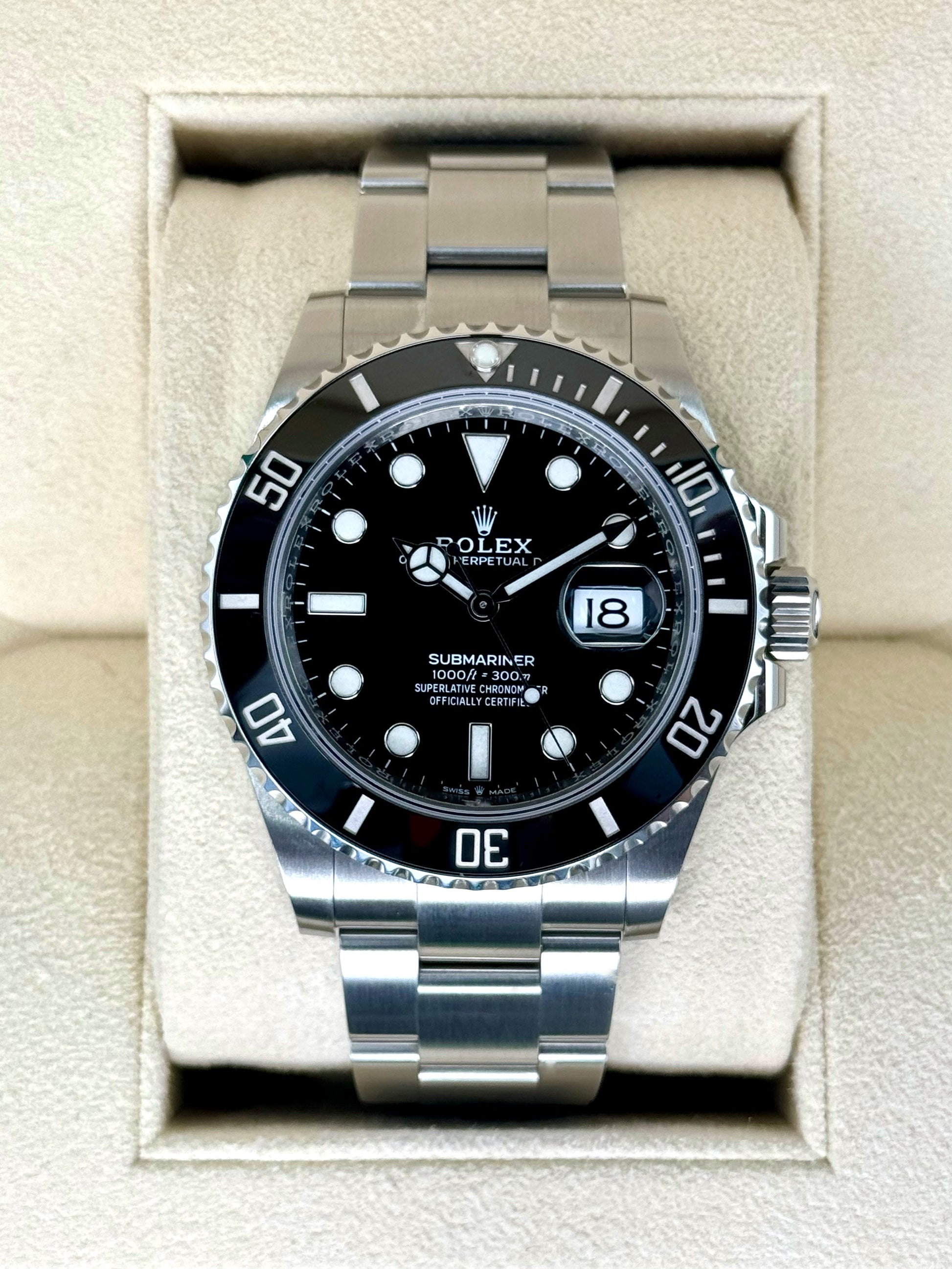 2021 Rolex Submariner 41mm 126610LN Stainless Steel Black Dial - MyWatchLLC