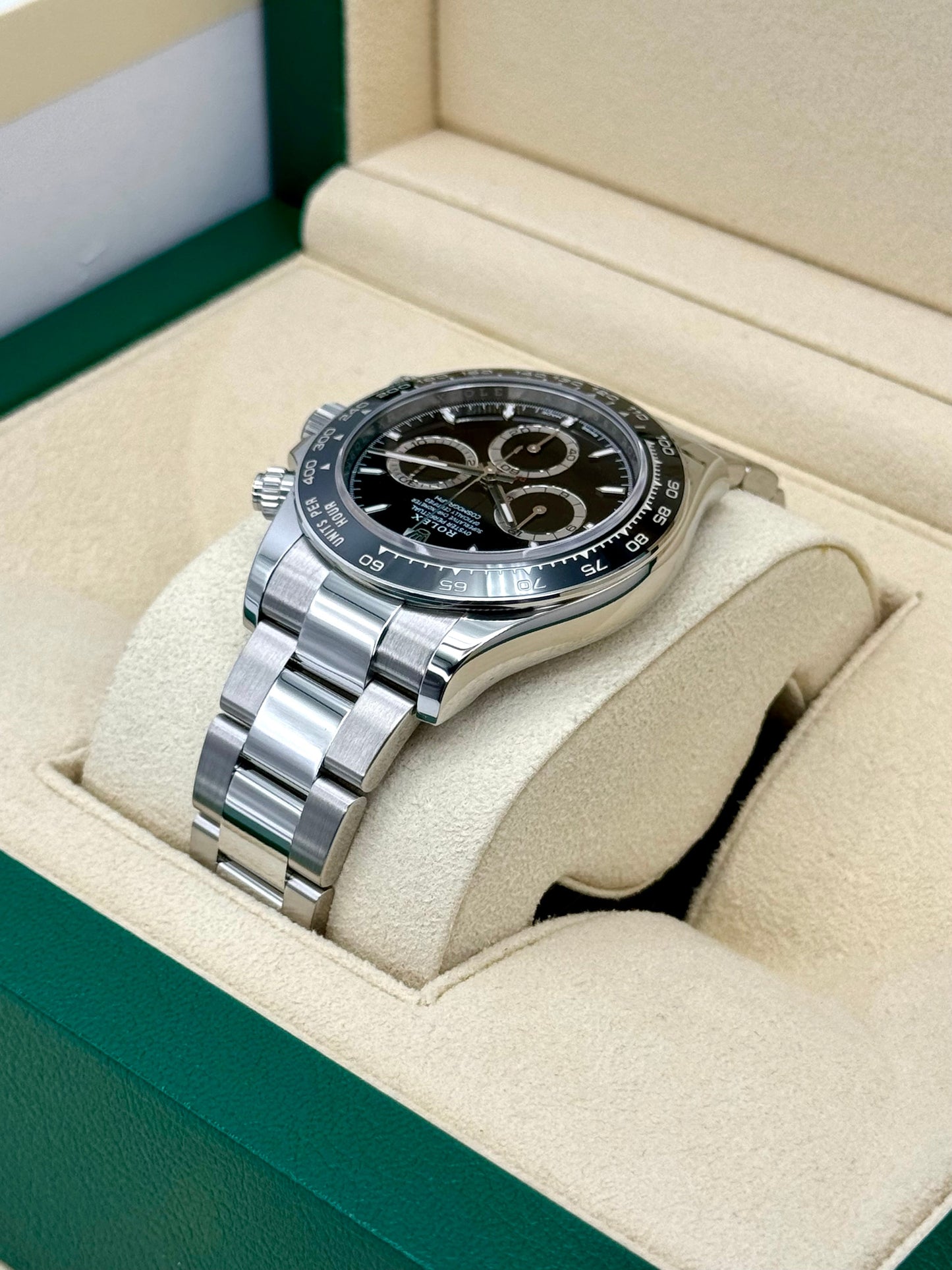 2024 Rolex Daytona 40mm 126500LN Stainless Steel Black Dial - MyWatchLLC