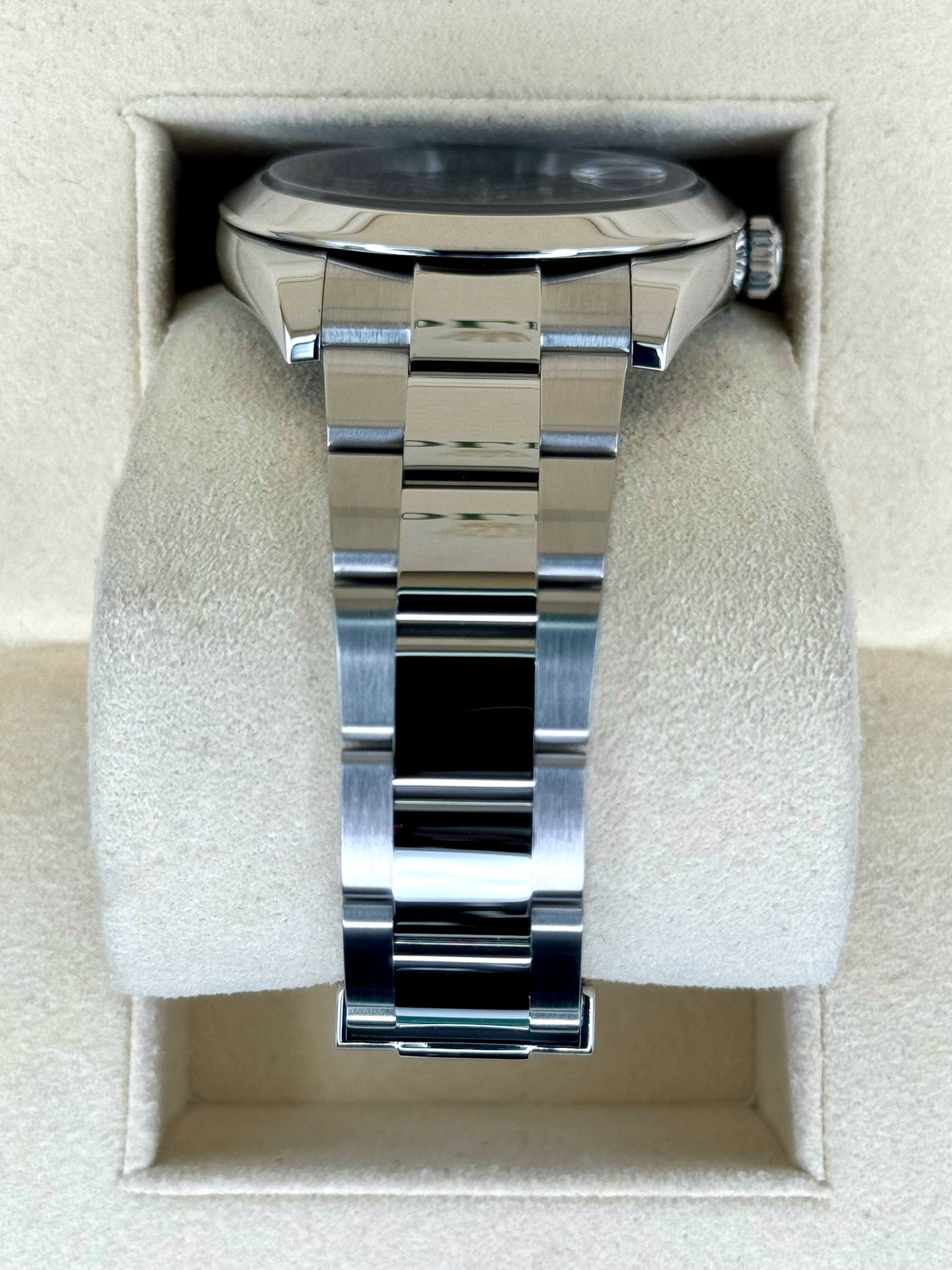 2020 Rolex Datejust 41mm 126300 Stainless Steel Oyster Black Dial - MyWatchLLC