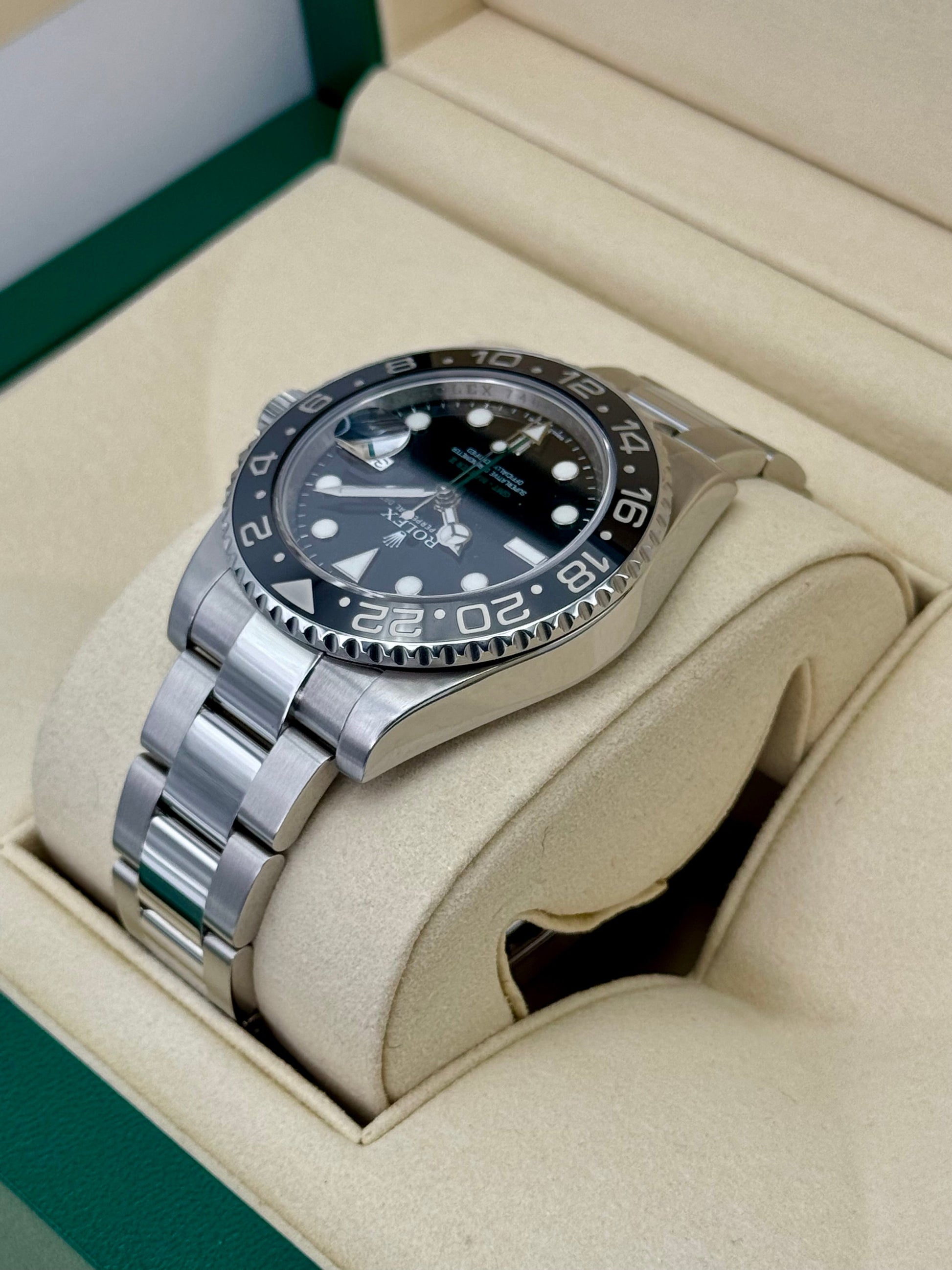 2012 Rolex GMT-Master II 40mm 116710LN Stainless Steel Black Dial - MyWatchLLC
