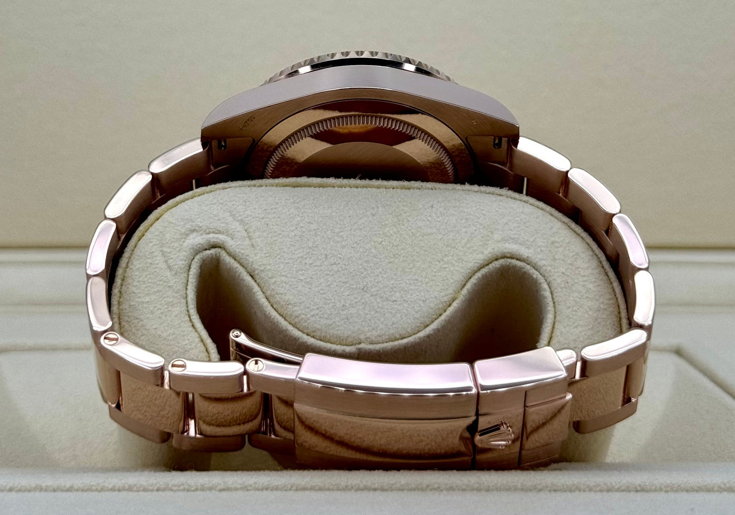 2021 Rolex GMT-Master II 40mm 126755SARU Rose Gold Sapphire and Ruby - MyWatchLLC