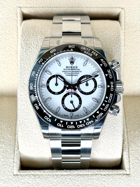 NEW 2024 Rolex Daytona 40mm 126500LN Stainless Steel Panda Dial - MyWatchLLC