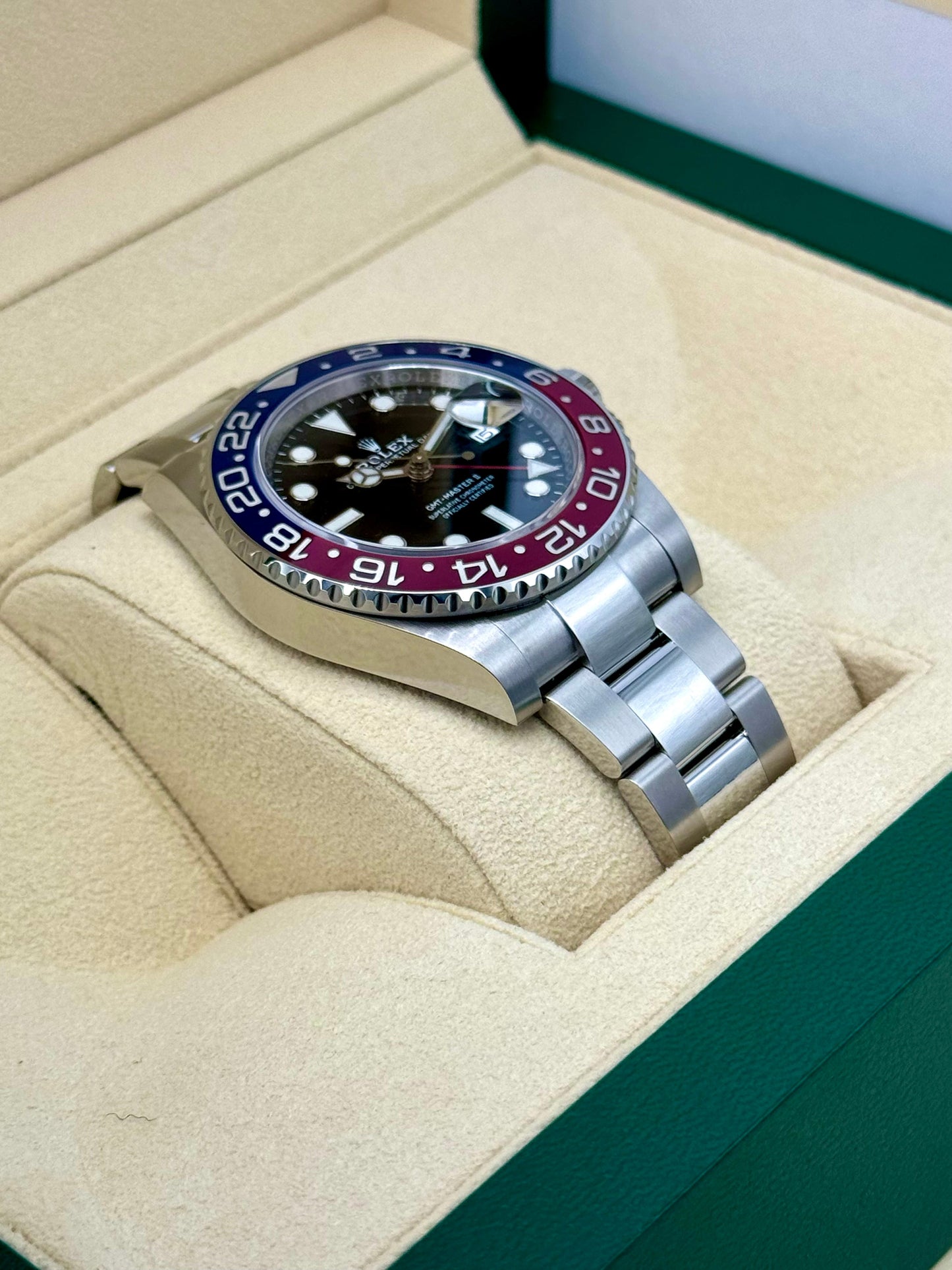 2022 Rolex GMT-Master II "Pepsi" 40mm 126710BLRO Oyster - MyWatchLLC