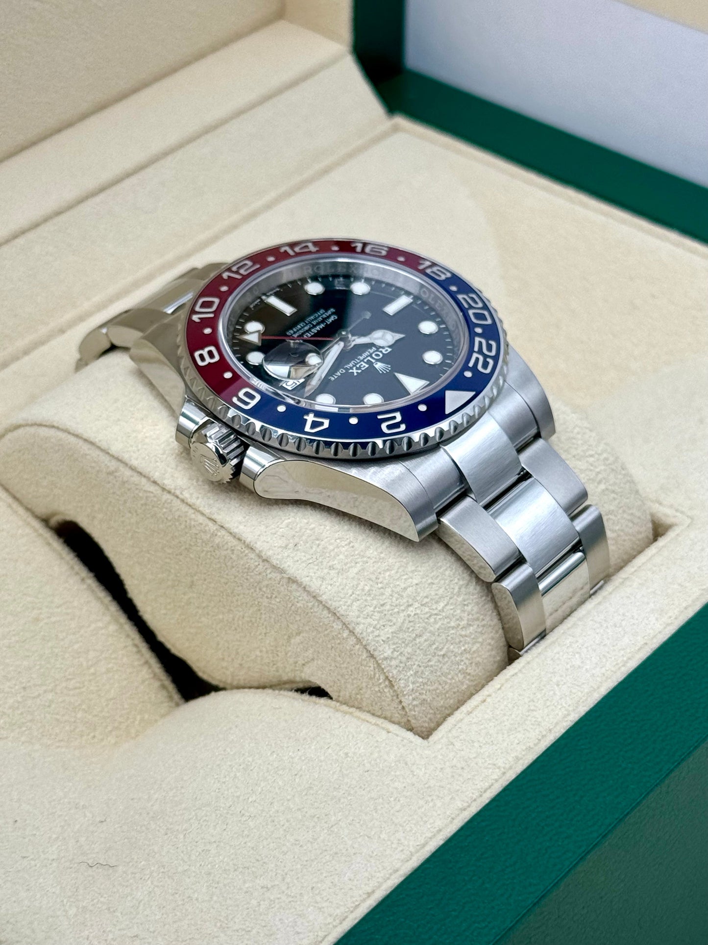 2022 Rolex GMT-Master II "Pepsi" 40mm 126710BLRO Oyster - MyWatchLLC