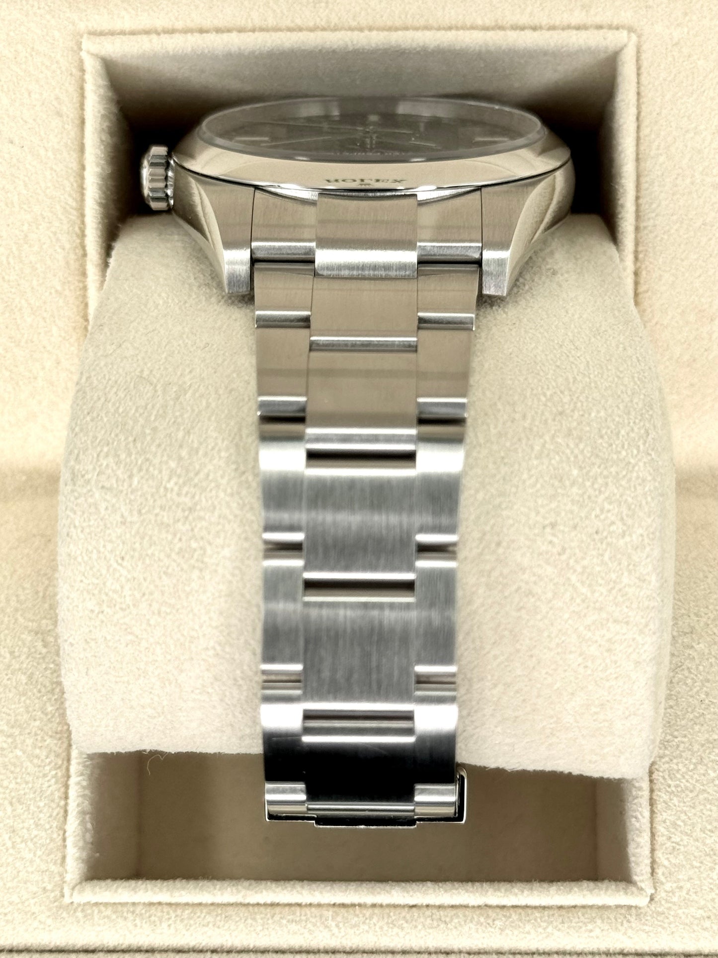 2017 Rolex Oyster Perpetual 39mm 114300 Rhodium Dial - MyWatchLLC