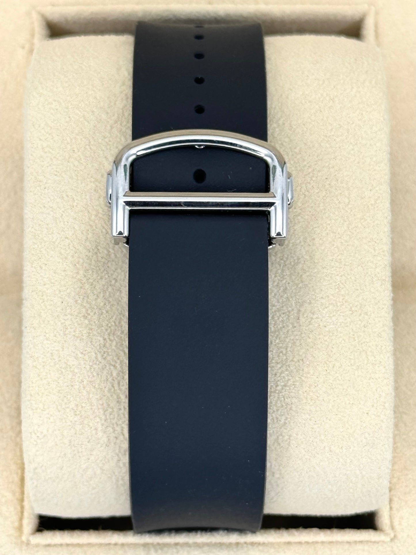 2023 Cartier Santos De Cartier 39.8mm WSSA0039 Black Steel Dial - MyWatchLLC