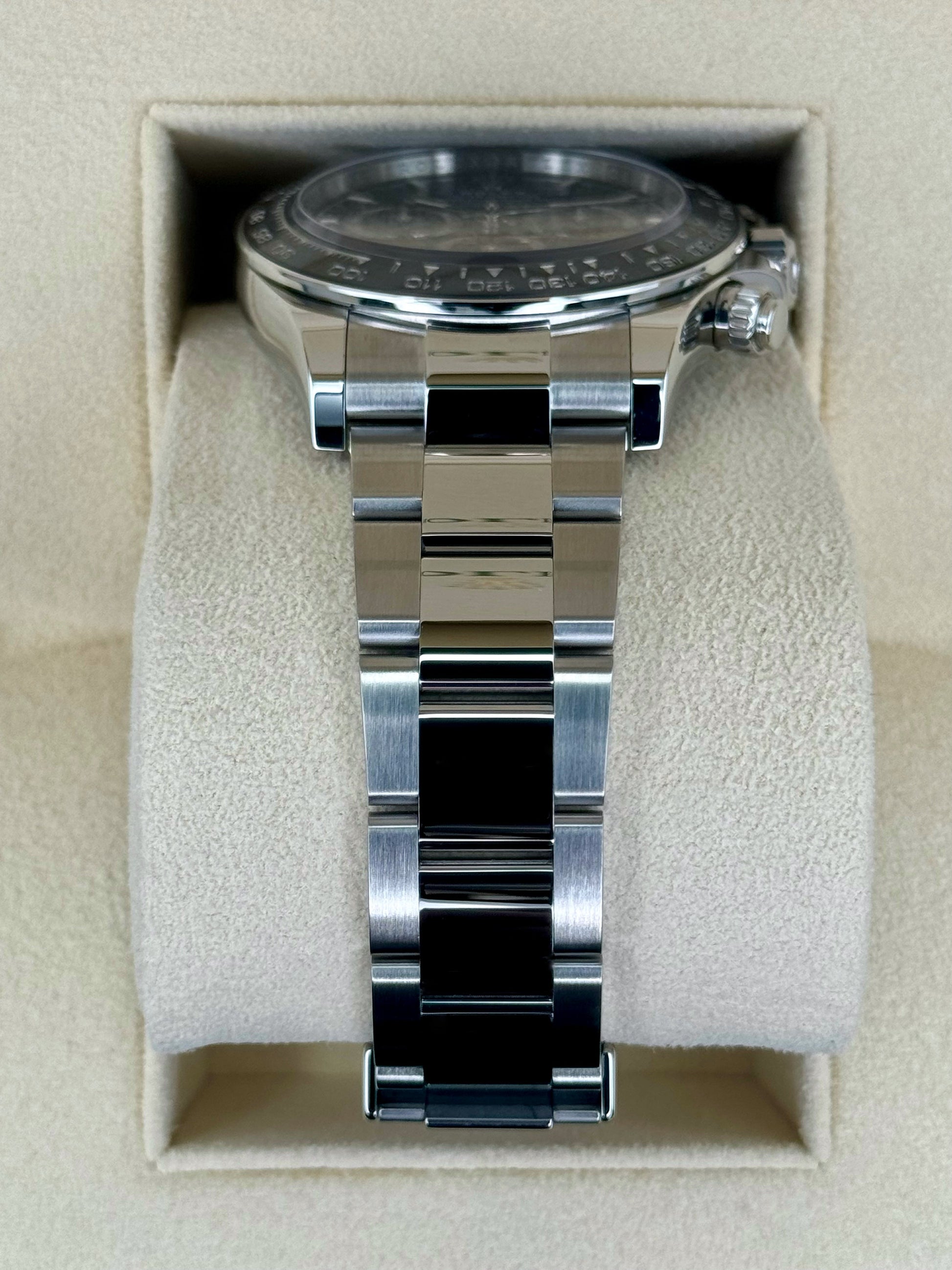 2024 Rolex Daytona 40mm 126500LN Stainless Steel Black Dial - MyWatchLLC