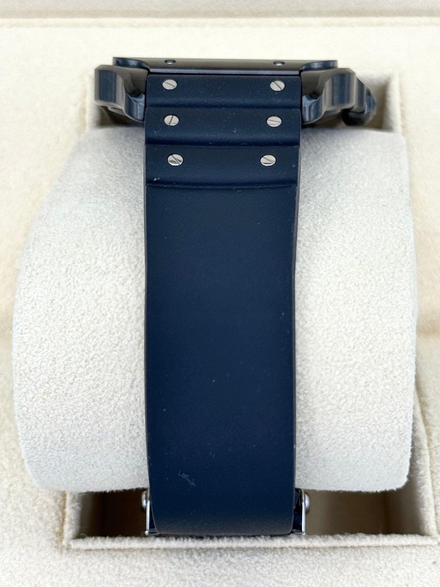 2023 Cartier Santos De Cartier 39.8mm WSSA0039 Black Steel Dial - MyWatchLLC