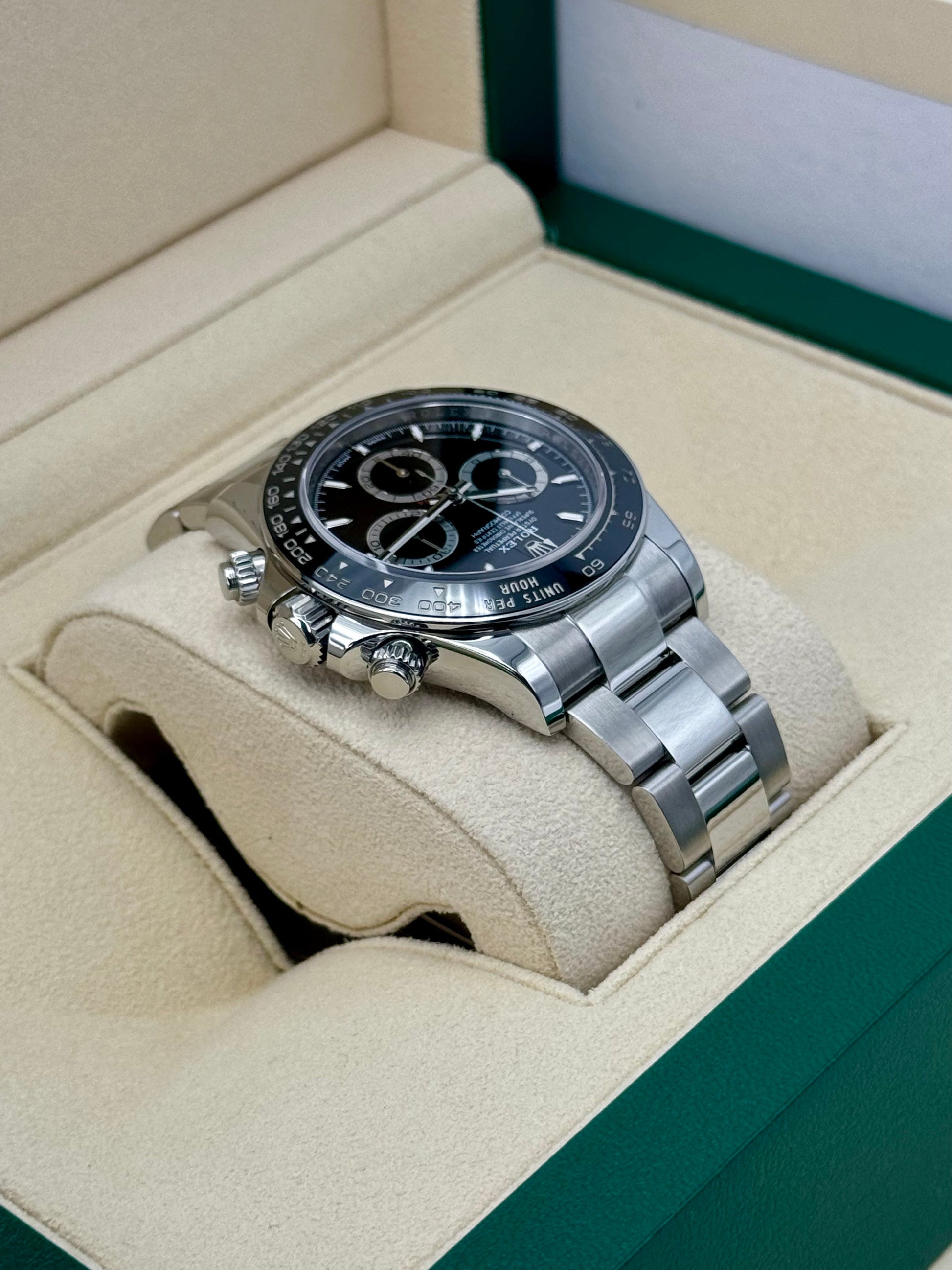 2024 Rolex Daytona 40mm 126500LN Stainless Steel Black Dial - MyWatchLLC