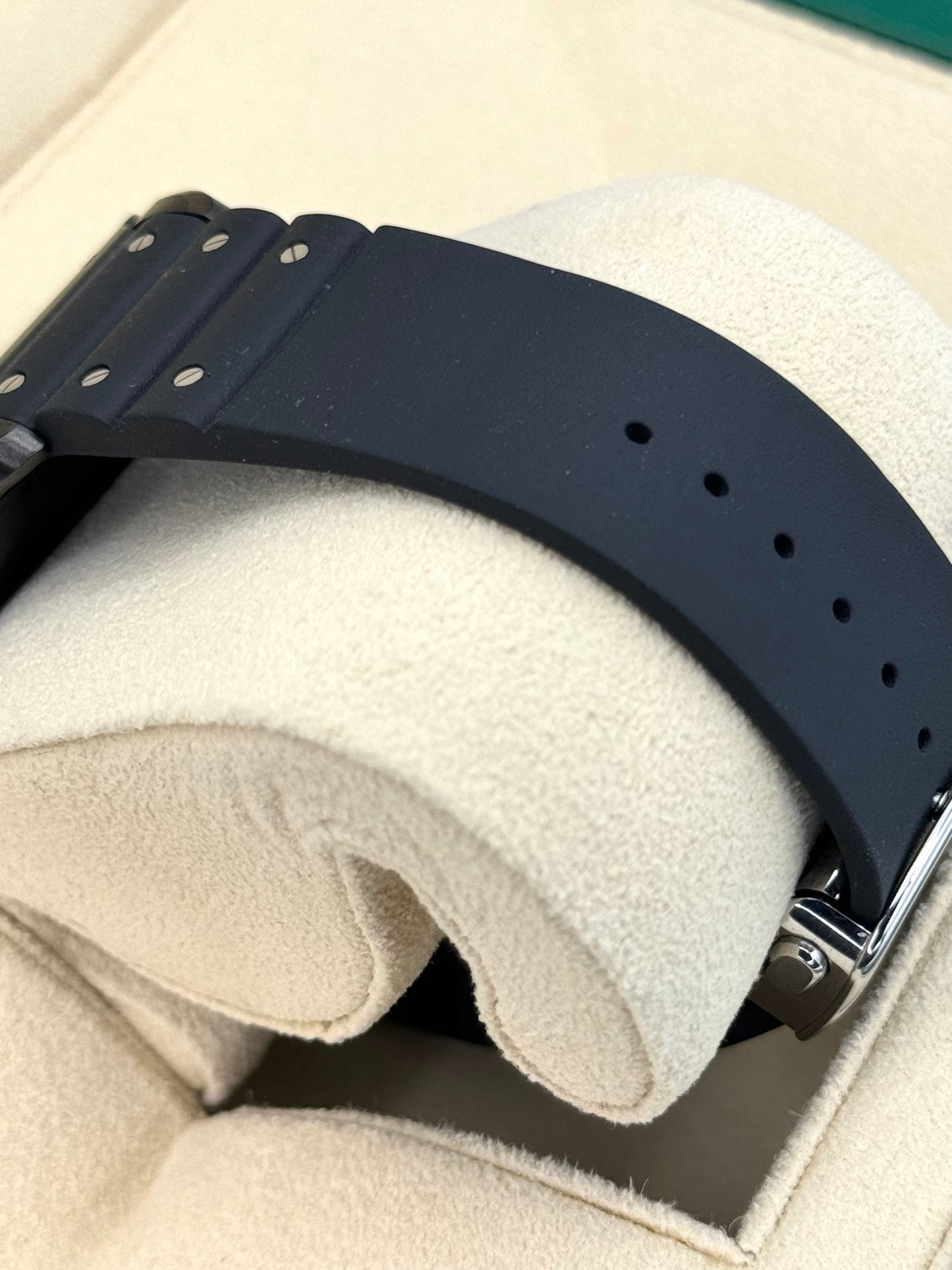 2023 Cartier Santos De Cartier 39.8mm WSSA0039 Black Steel Dial - MyWatchLLC