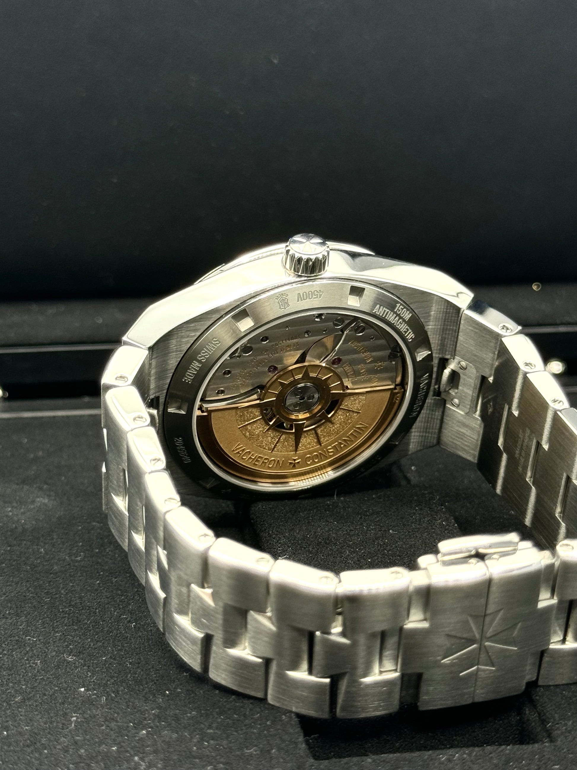 2021 Vacheron Constantin Overseas 41mm 4500V Stainless Black Dial - MyWatchLLC