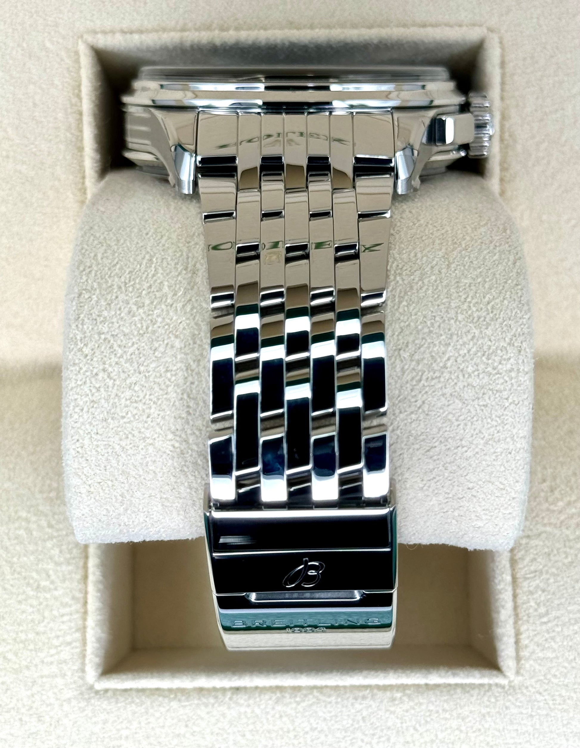 2023 Breitling Premier Chronograph 42mm A13315351B1A1 Steel Black Dial - MyWatchLLC