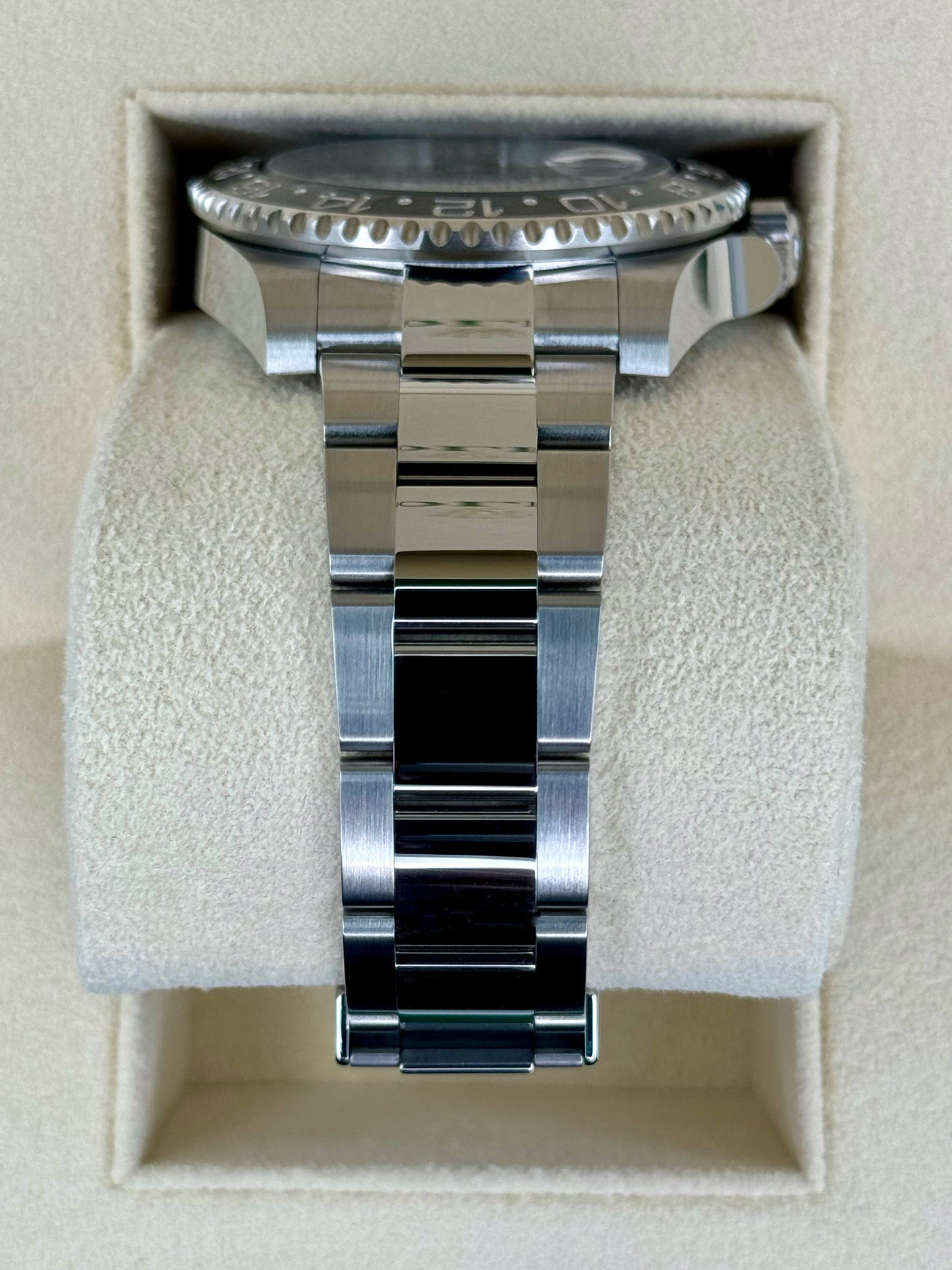 NEW 2022 Rolex GMT-Master II 40mm 116710LN Stainless Steel Black Dial - MyWatchLLC