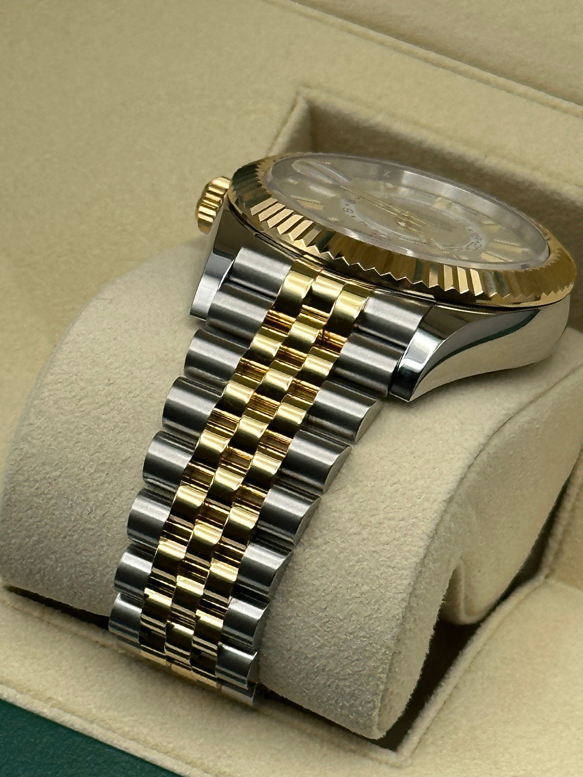 2023 Rolex Sky-Dweller 326933 Two-Tone Jubilee White Stick Dial - MyWatchLLC