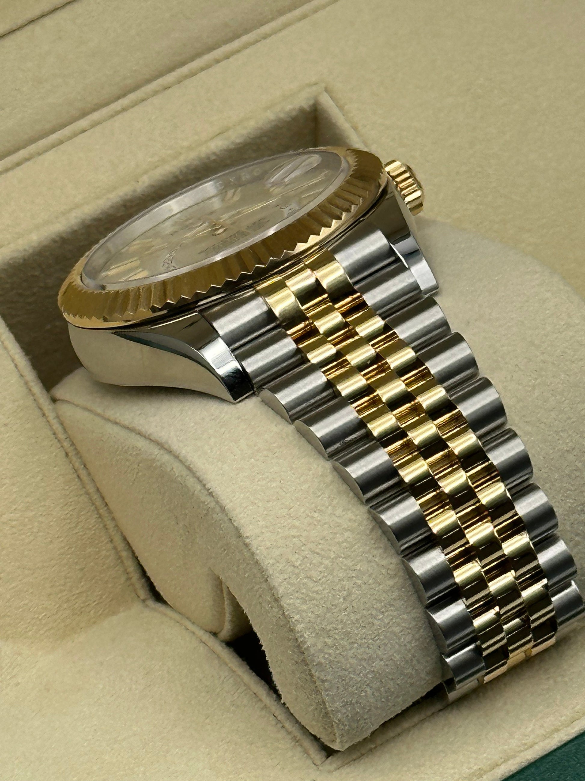 2023 Rolex Sky-Dweller 326933 Two-Tone Jubilee White Stick Dial - MyWatchLLC