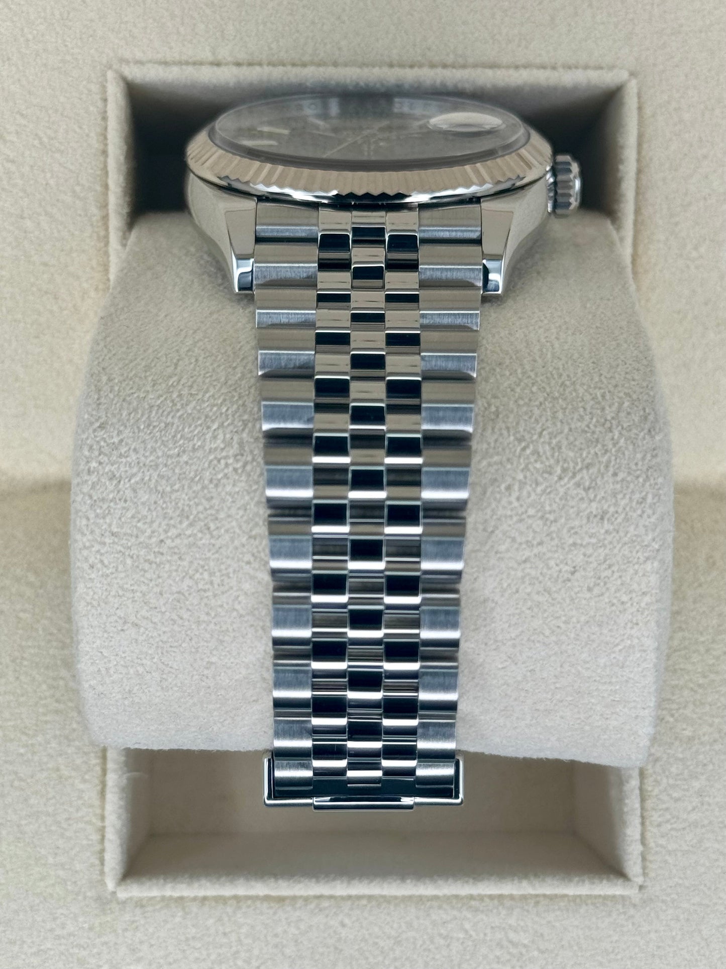 2023 Datejust 36mm 126234 Stainless Steel Jubilee Blue Motif Dial - MyWatchLLC