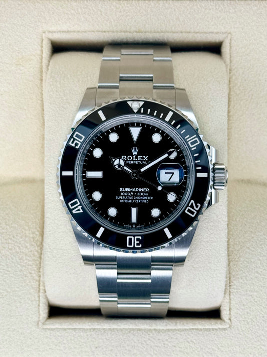 NEW 2024 Rolex Submariner 41mm 126610LN Stainless Steel Black Dial - MyWatchLLC