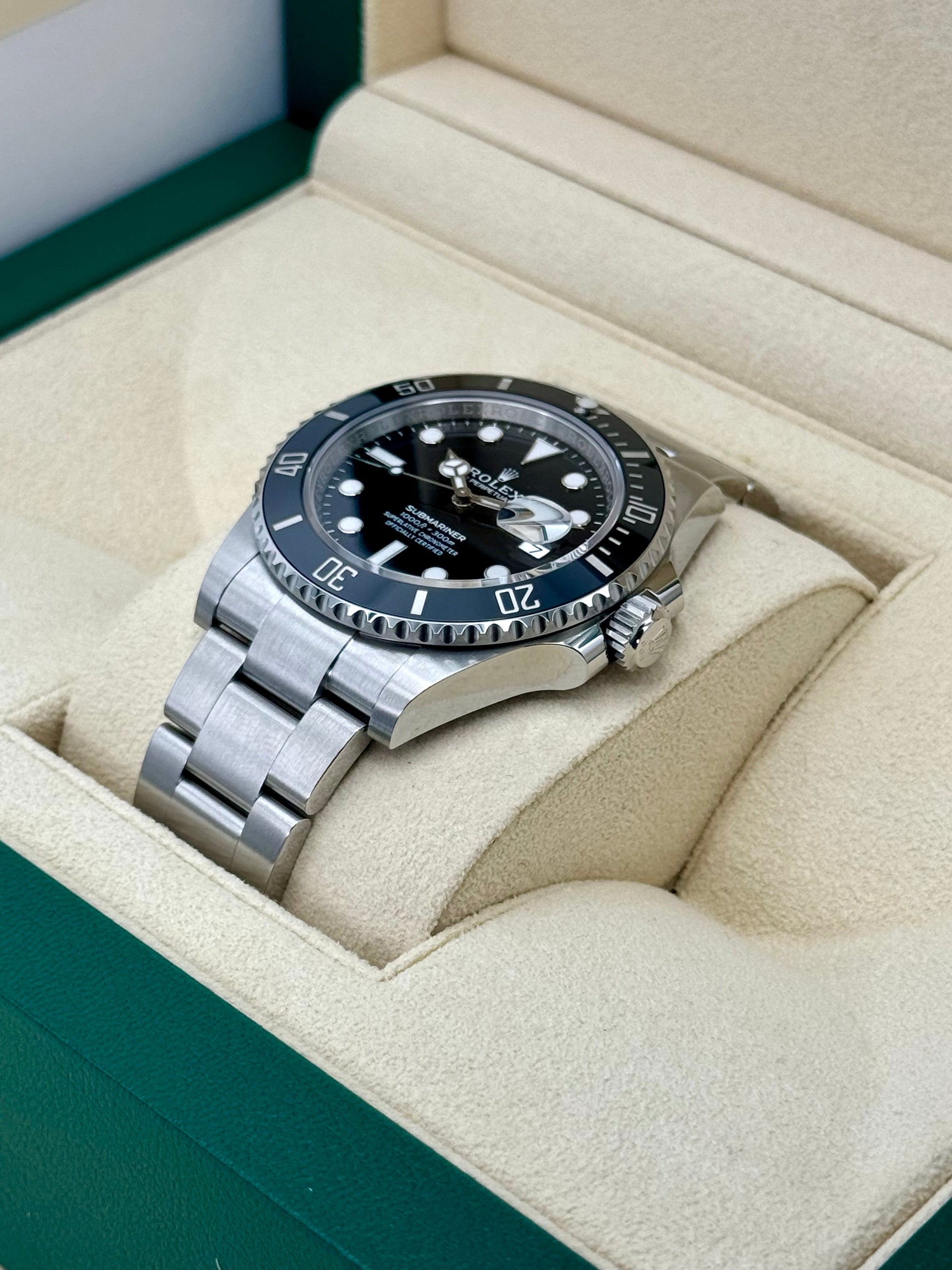 NEW 2024 Rolex Submariner 41mm 126610LN Stainless Steel Black Dial - MyWatchLLC