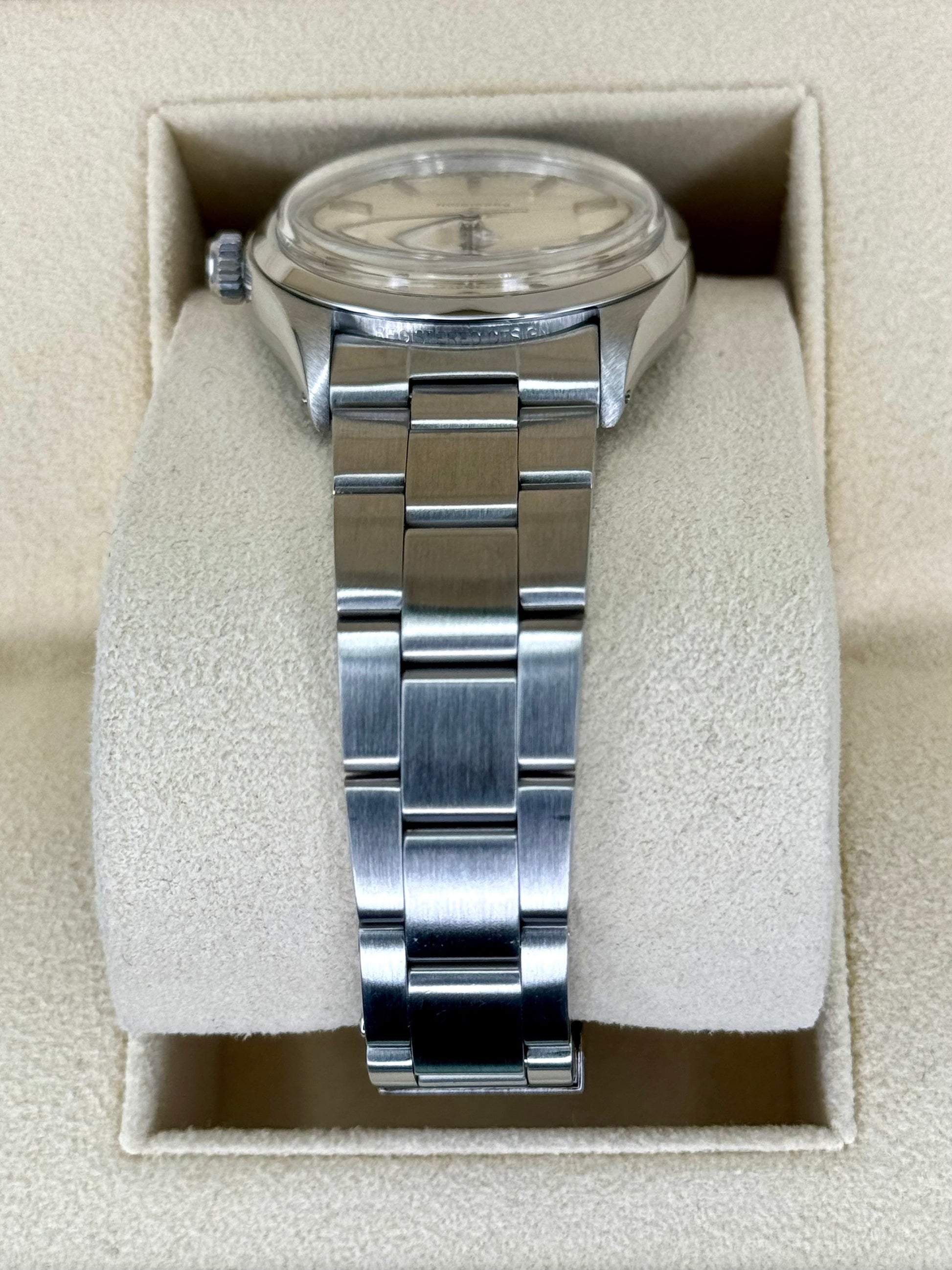 1978 Rolex Air-King 34mm 5500 Stainless Steel Oyster Silver Dial - MyWatchLLC