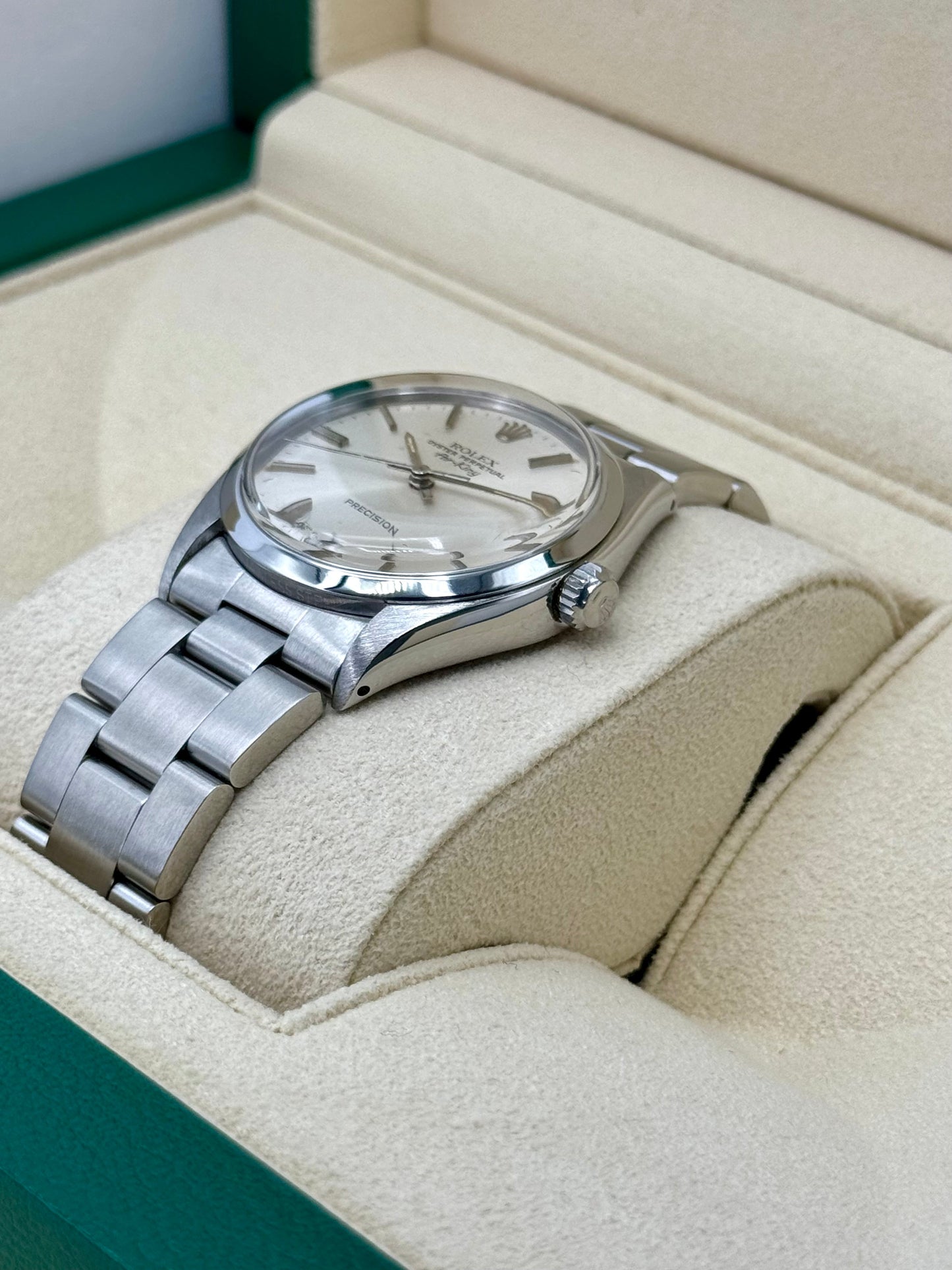 1978 Rolex Air-King 34mm 5500 Stainless Steel Oyster Silver Dial - MyWatchLLC