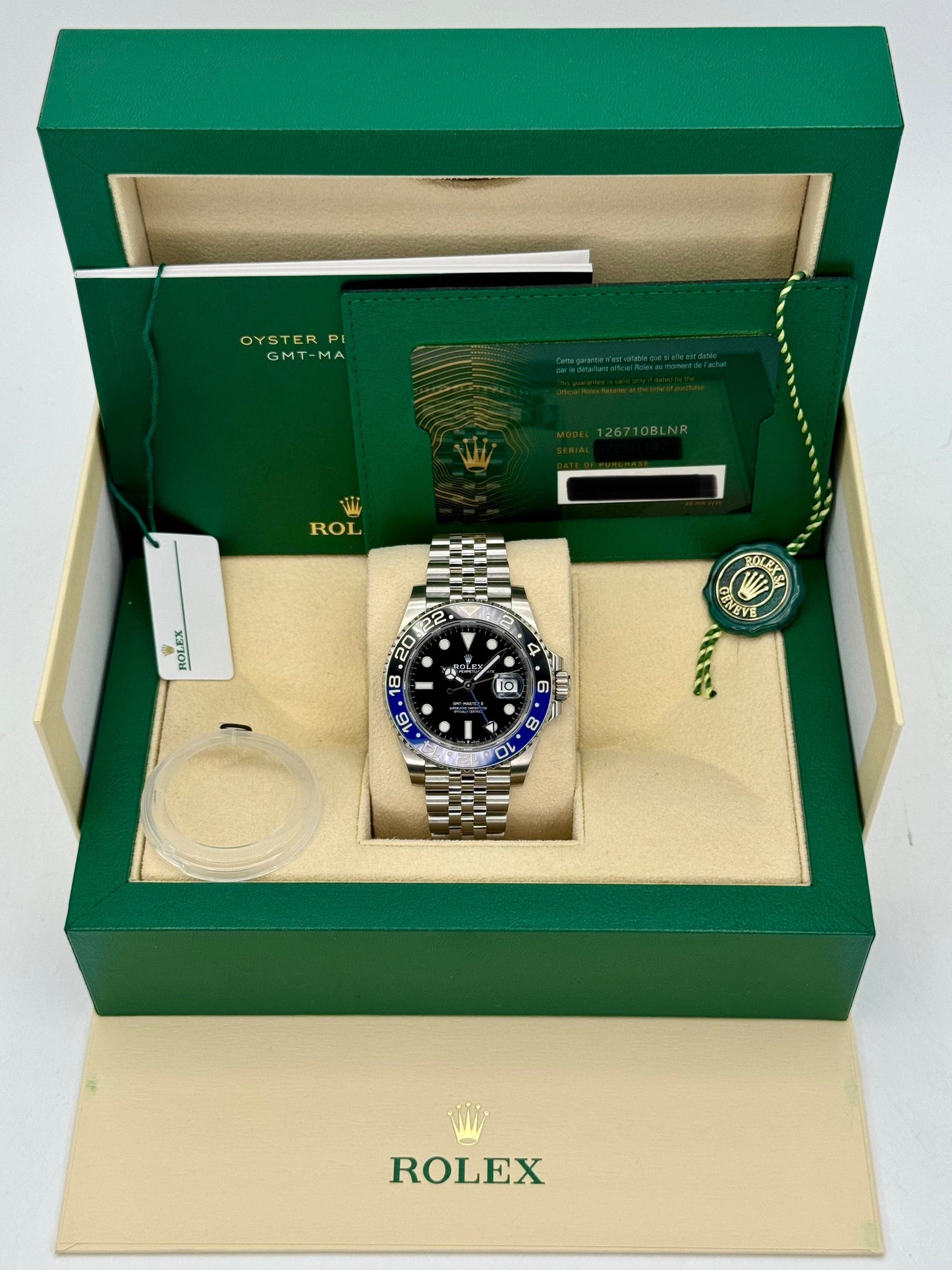 2024 Rolex GMT-Master II "Batgirl" 40mm 126710BLNR Jubilee - MyWatchLLC