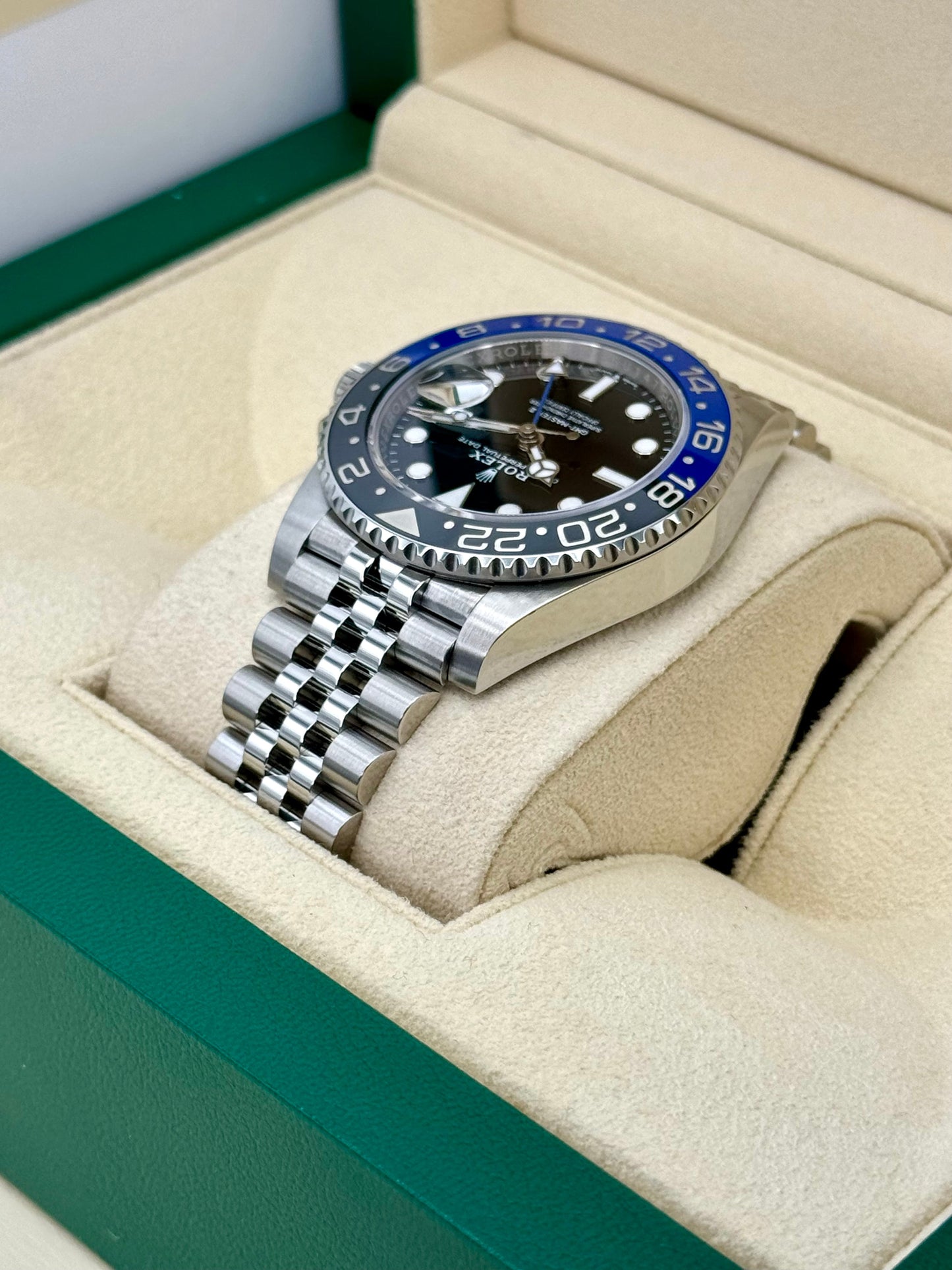 2024 Rolex GMT-Master II "Batgirl" 40mm 126710BLNR Jubilee - MyWatchLLC