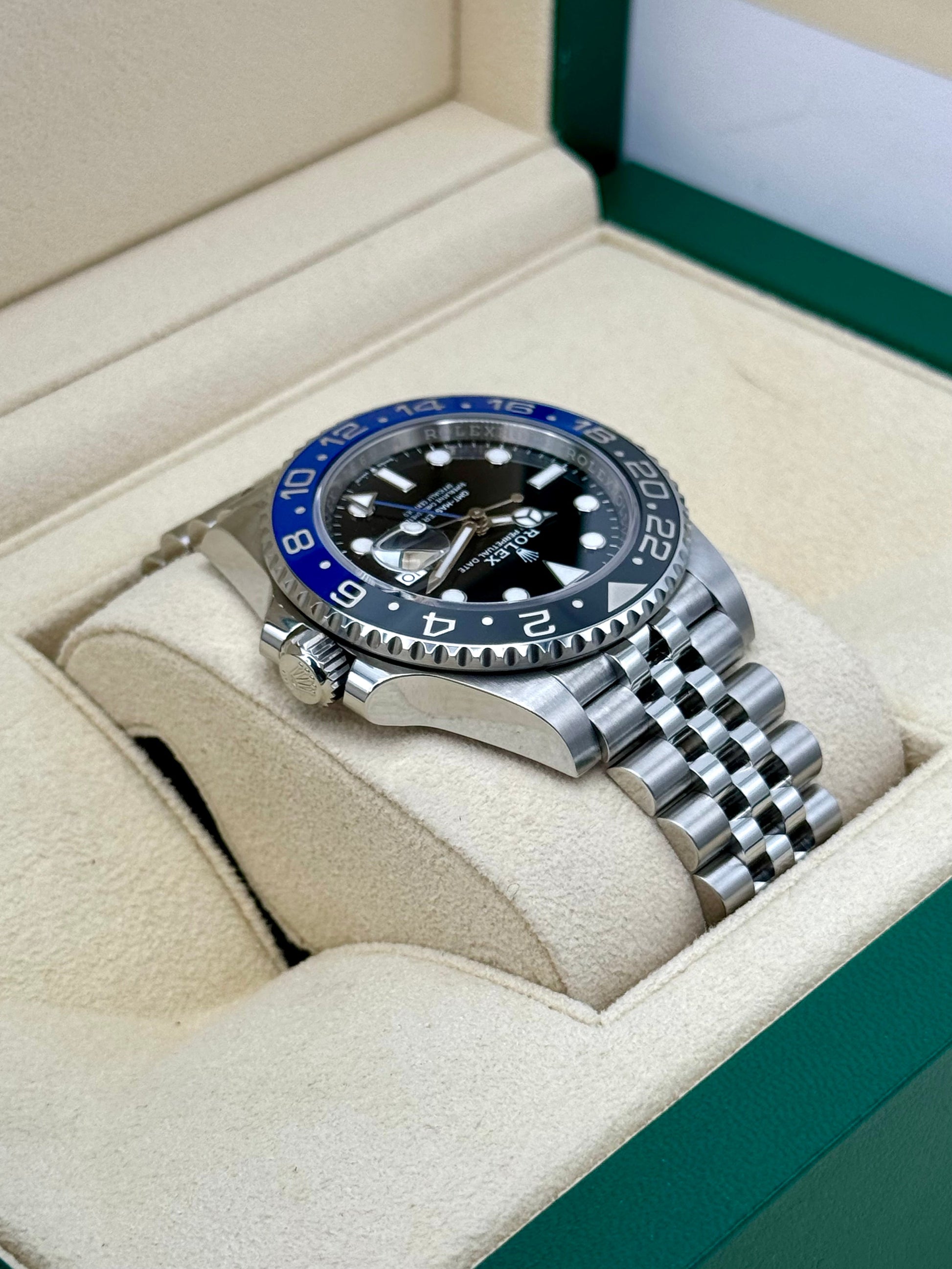 2024 Rolex GMT-Master II "Batgirl" 40mm 126710BLNR Jubilee - MyWatchLLC