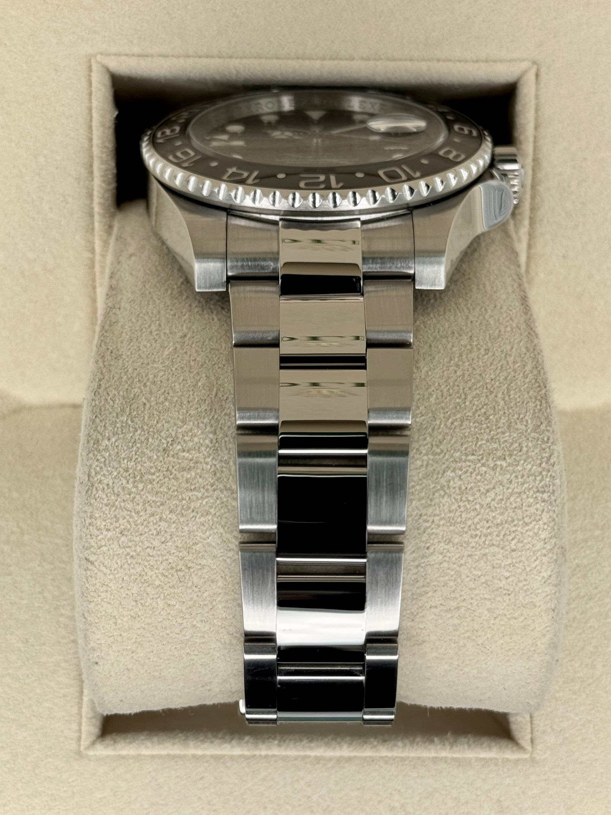 2007 Rolex GMT-Master II 40mm 116710LN Stainless Steel Black Dial - MyWatchLLC