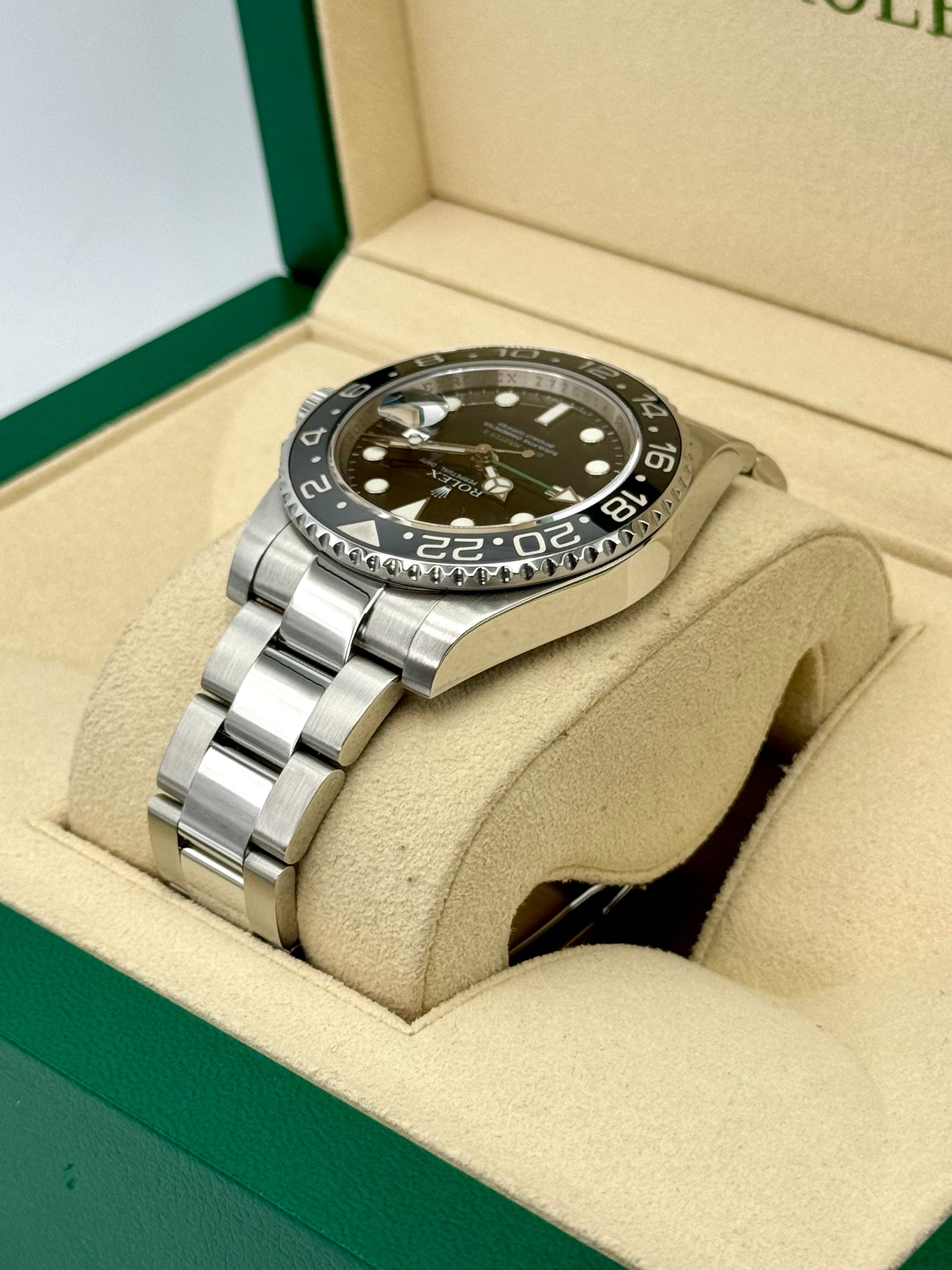 2007 Rolex GMT-Master II 40mm 116710LN Stainless Steel Black Dial - MyWatchLLC