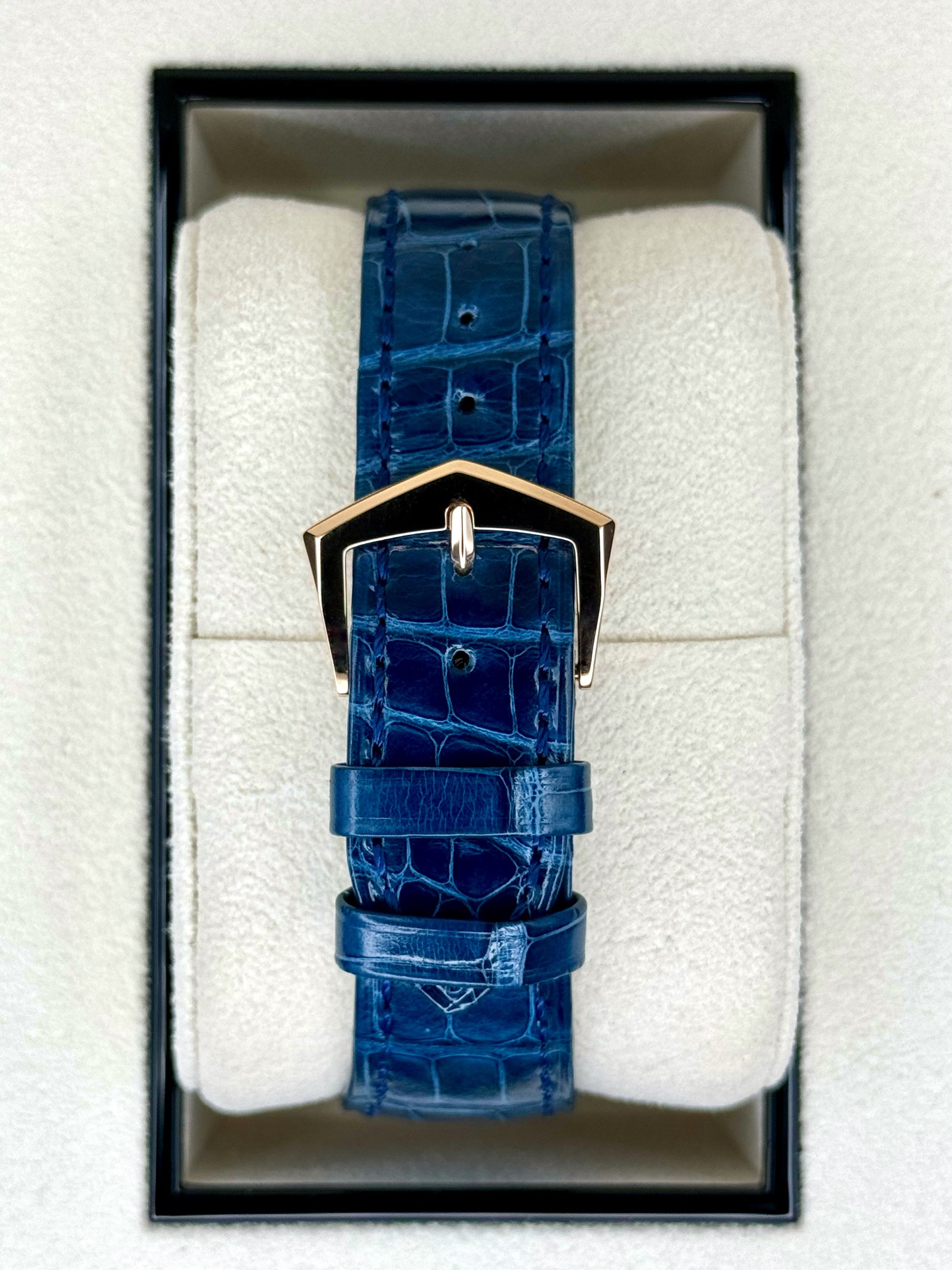 NEW 2023 Patek Philippe 5905R Flyback Chronograph Annual Calendar Blue Dial - MyWatchLLC