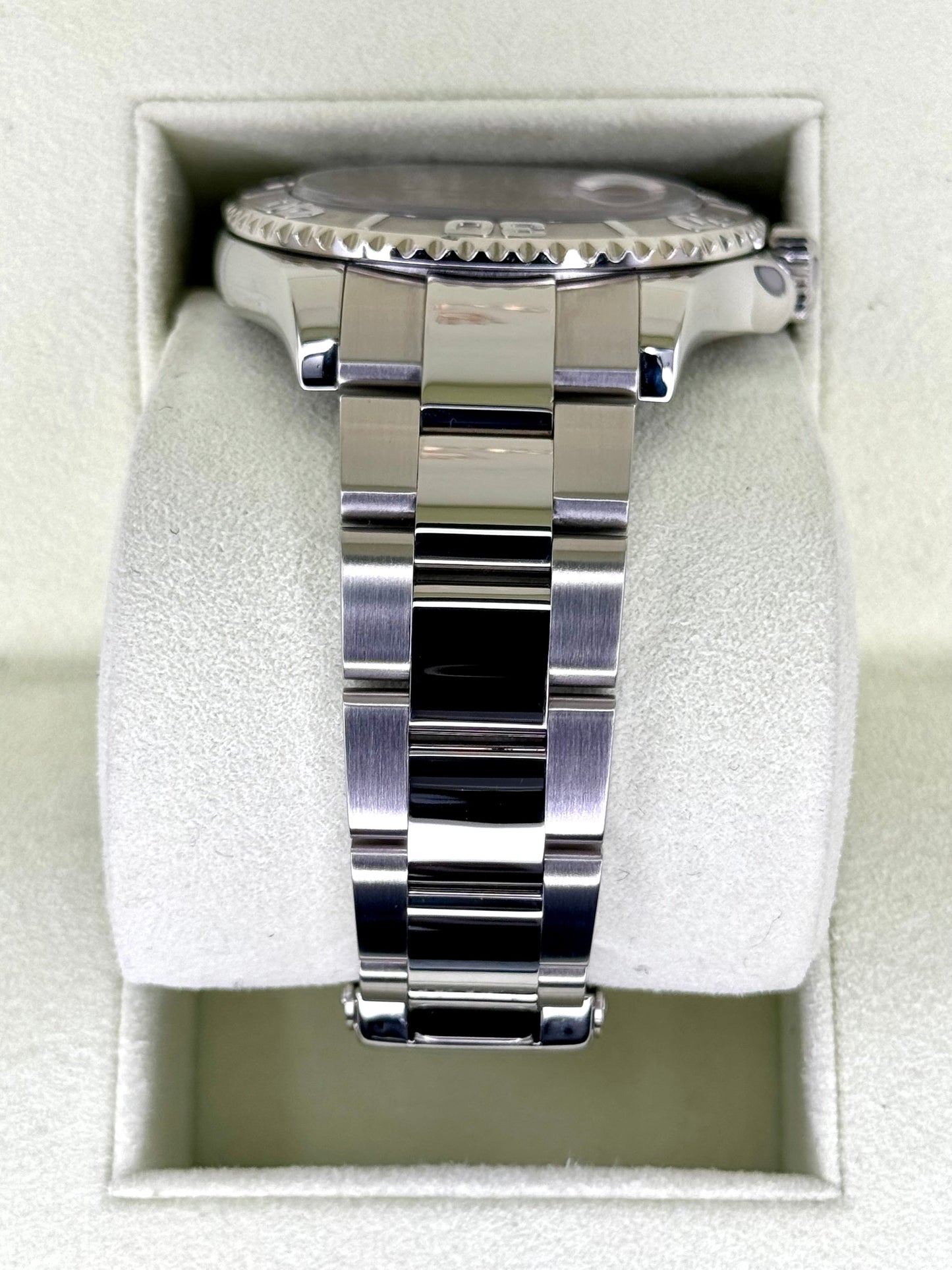 Rolex Yacht-Master 40mm 16622 Platinum Bezel and Dial - MyWatchLLC