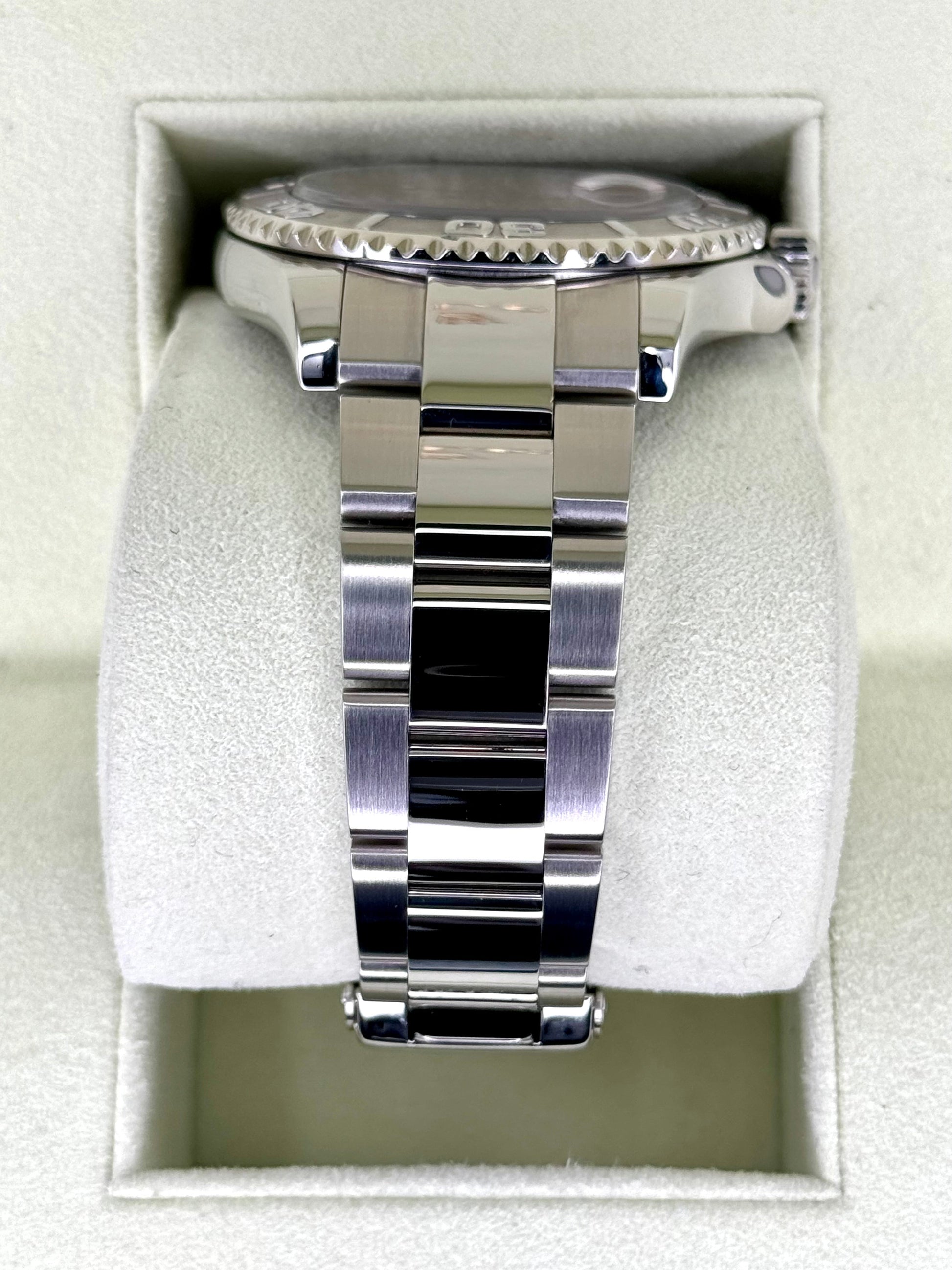 Rolex Yacht-Master 40mm 16622 Platinum Bezel and Dial - MyWatchLLC