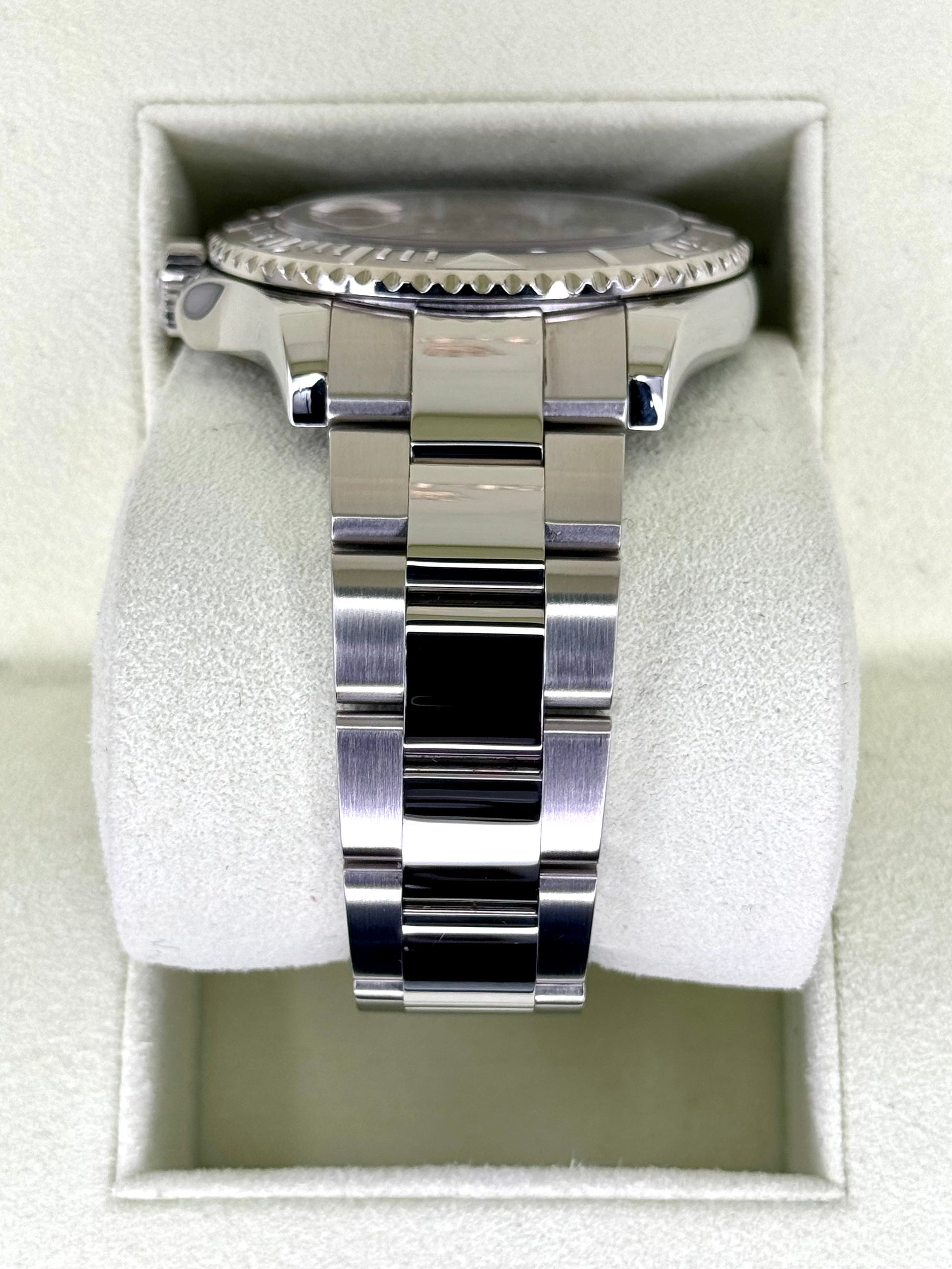 Rolex Yacht-Master 40mm 16622 Platinum Bezel and Dial - MyWatchLLC