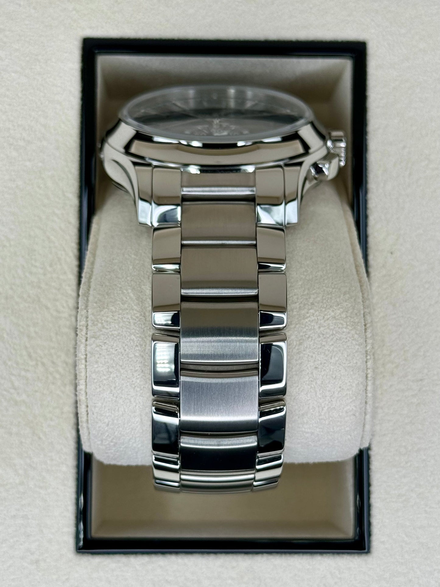 NEW 2024 Patek Philippe 5905/1A Flyback Chronograph Annual Calendar Olive Green Dial - MyWatchLLC