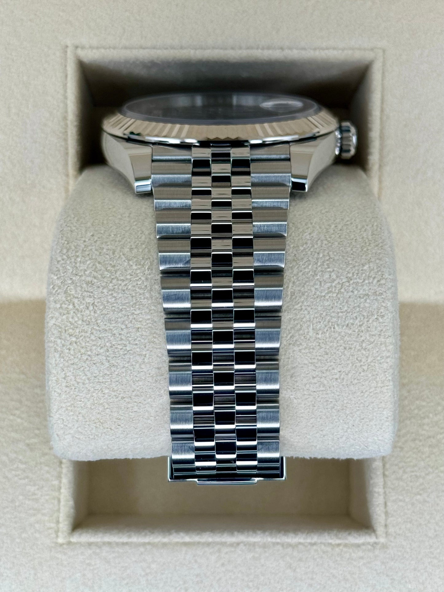 NEW 2025 Rolex Datejust 41mm 126334 Jubilee Black Diamond Dial - MyWatchLLC