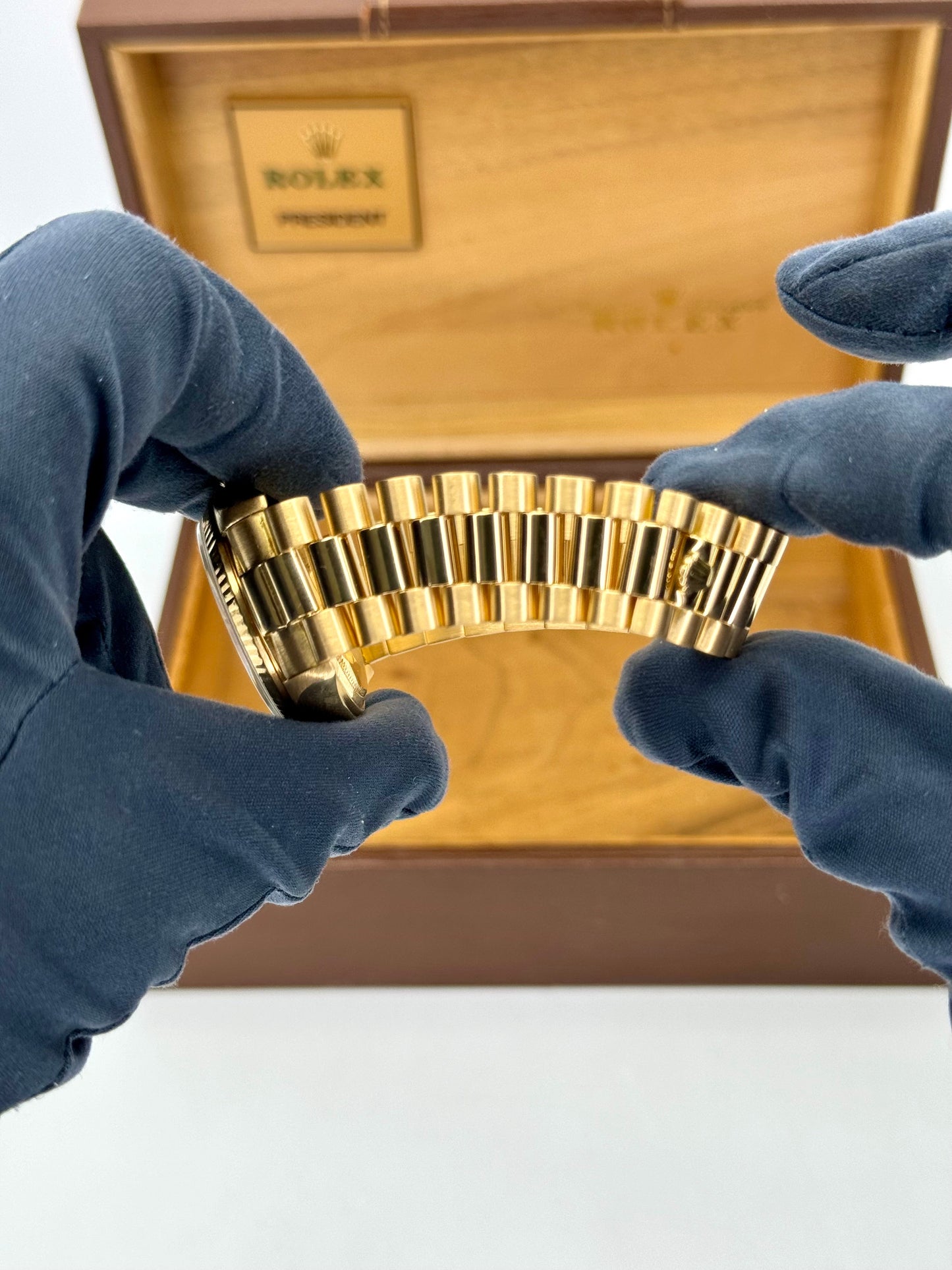 1983 Rolex Day-Date 36mm 18038 Presidential Champagne Dial - MyWatchLLC